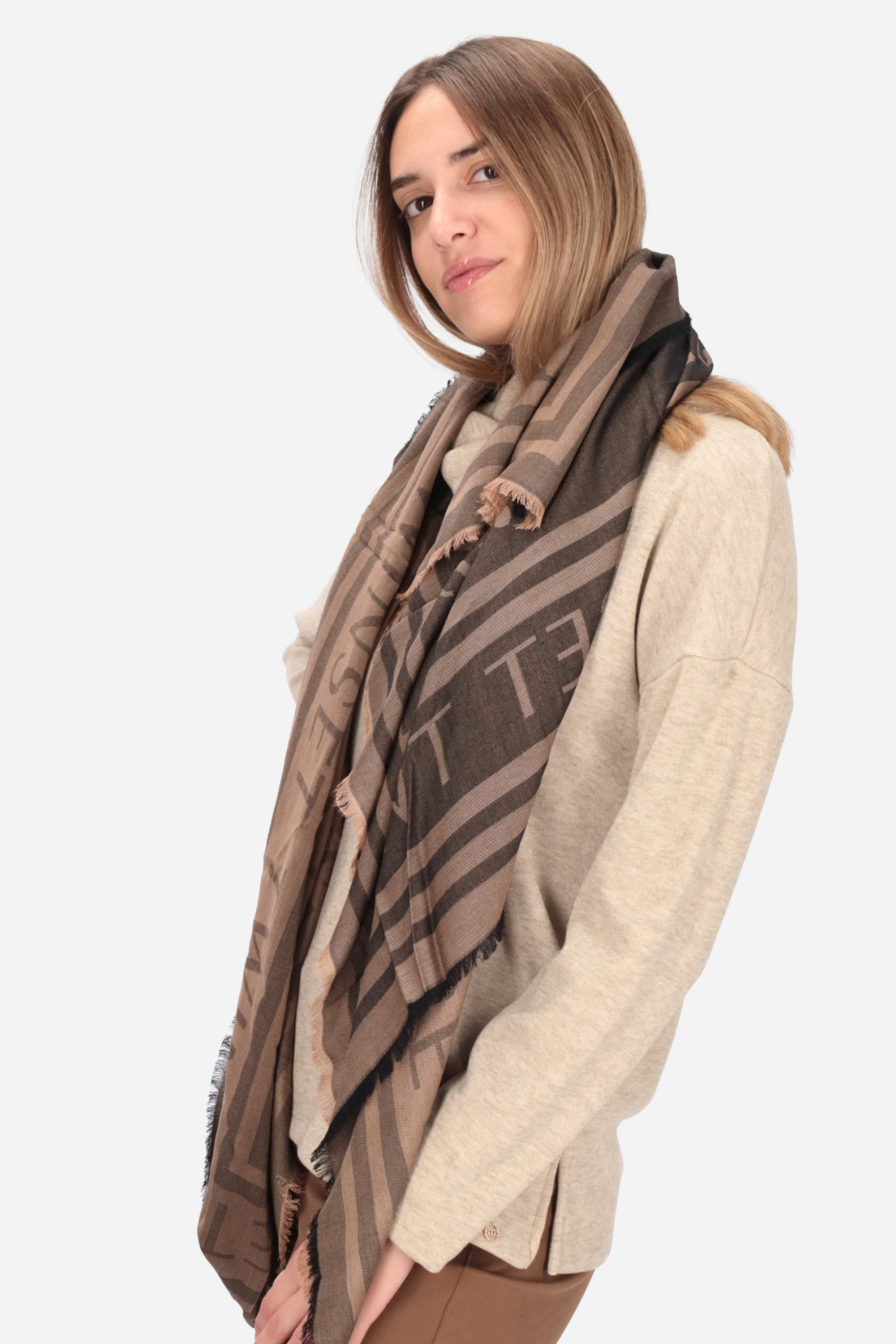 MARRONE | TWIN SET - D 252TO5410 Foulard