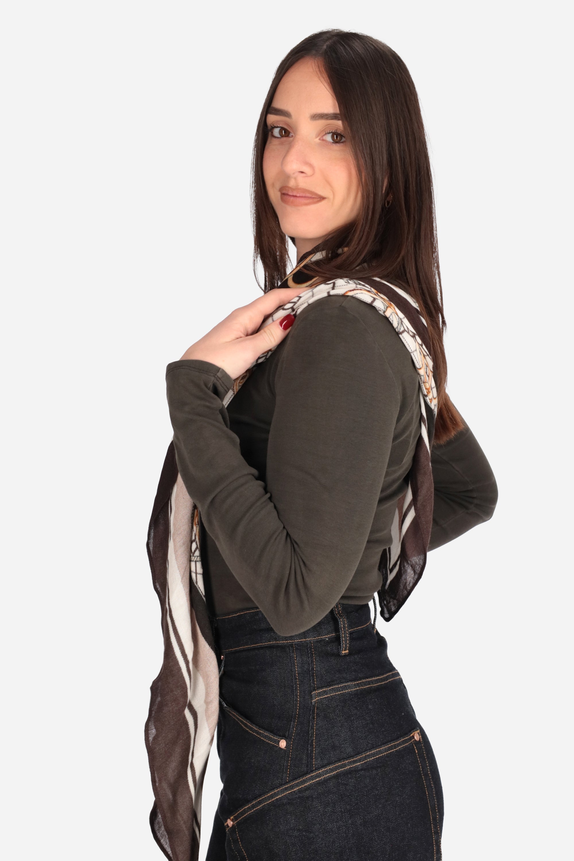 MARRONE | TWIN SET - D 252TO5150 Foulard