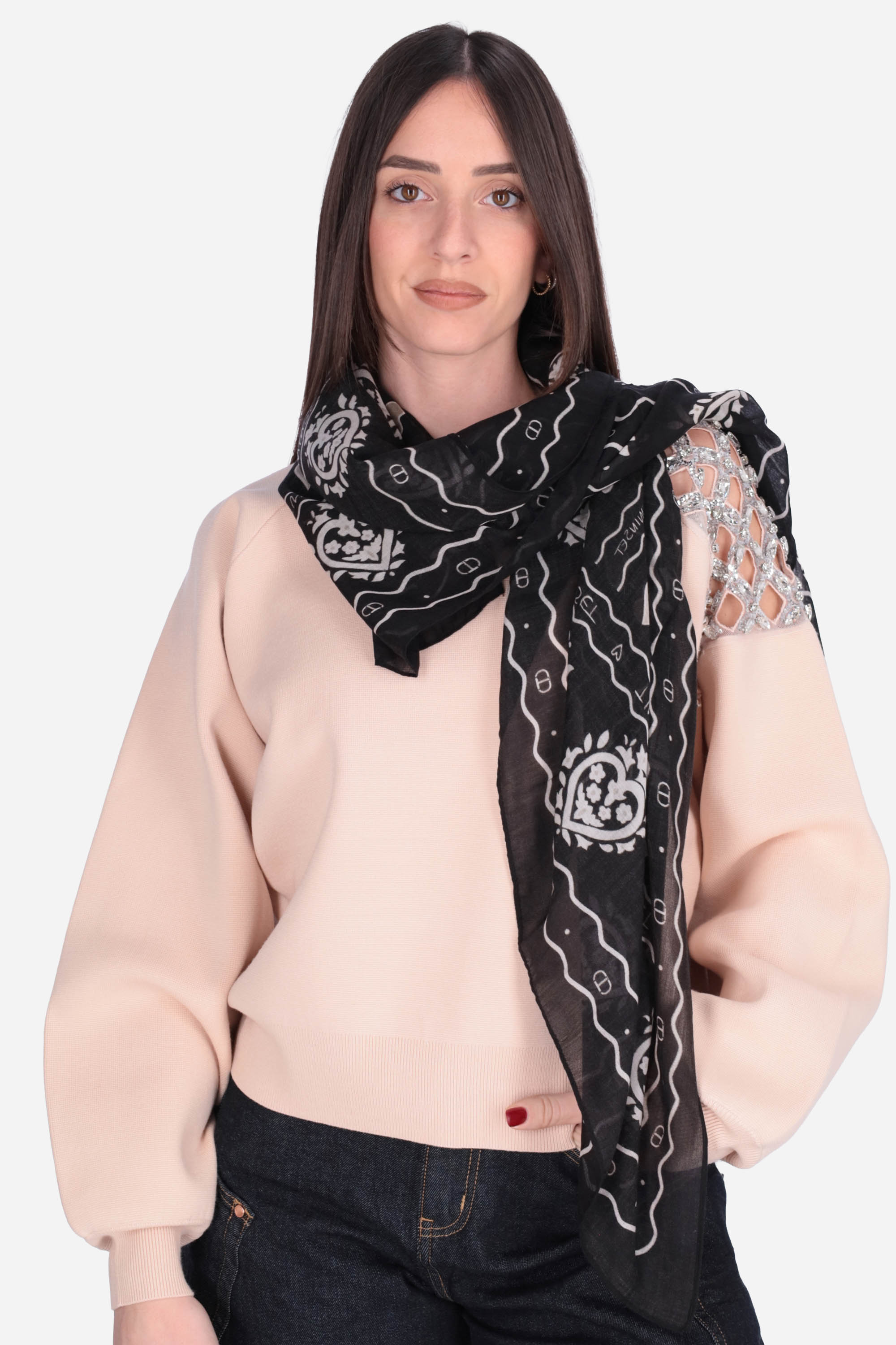 NERO | TWIN SET - D 252TO5151 Foulard