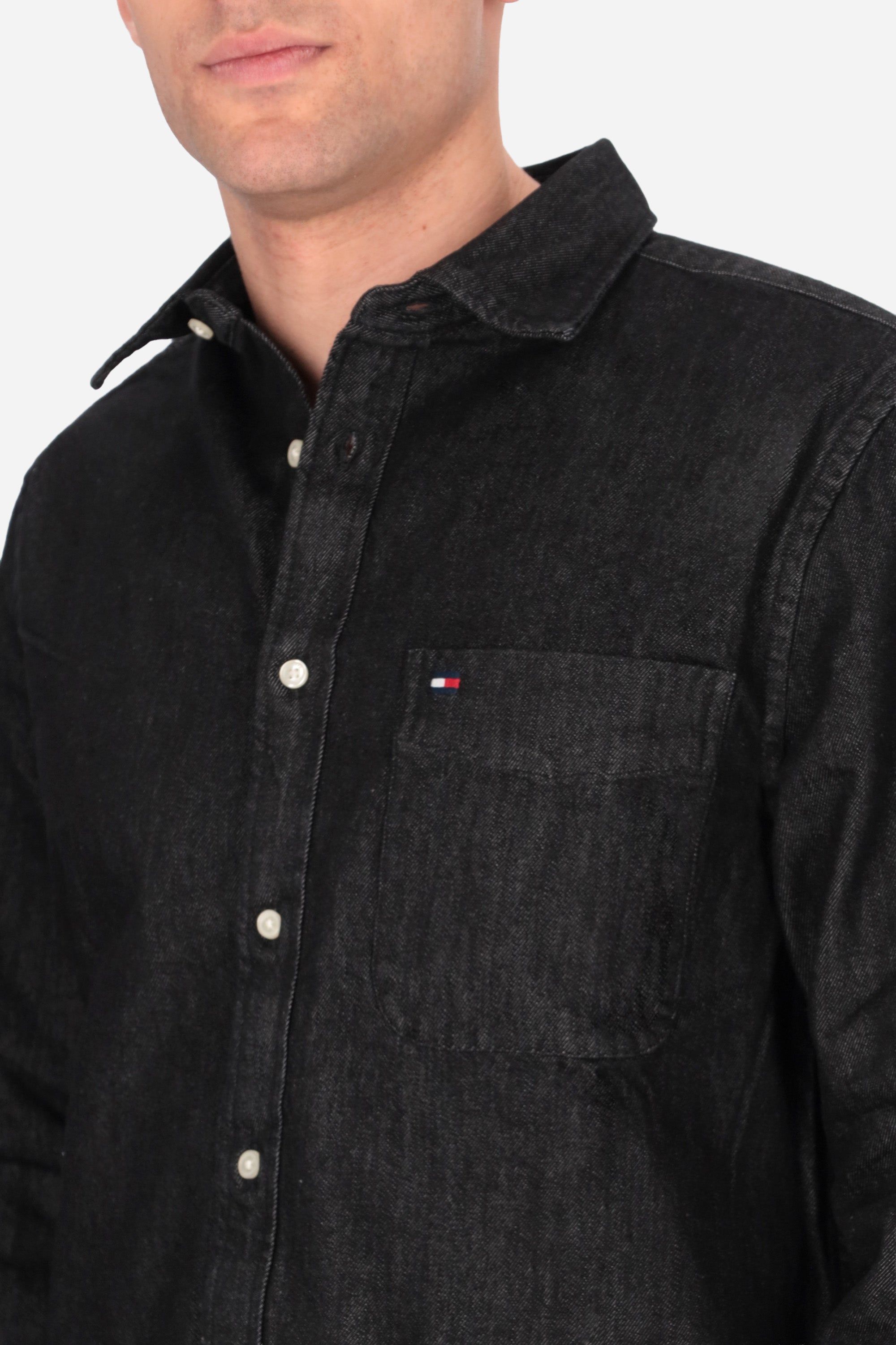 NERO | TOMMY HILFIGER - U 0MW40494 Camicia