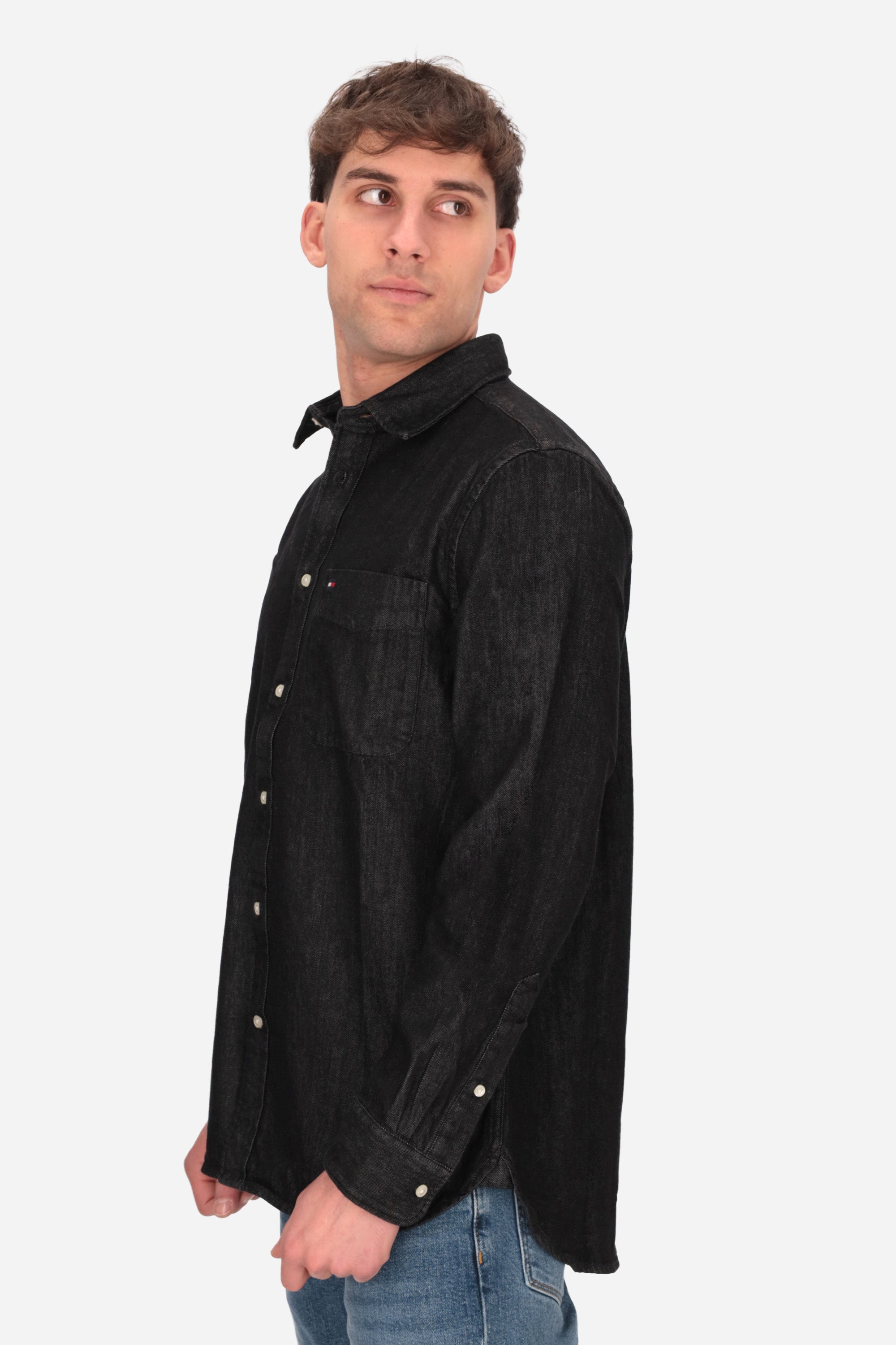 NERO | TOMMY HILFIGER - U 0MW40494 Camicia