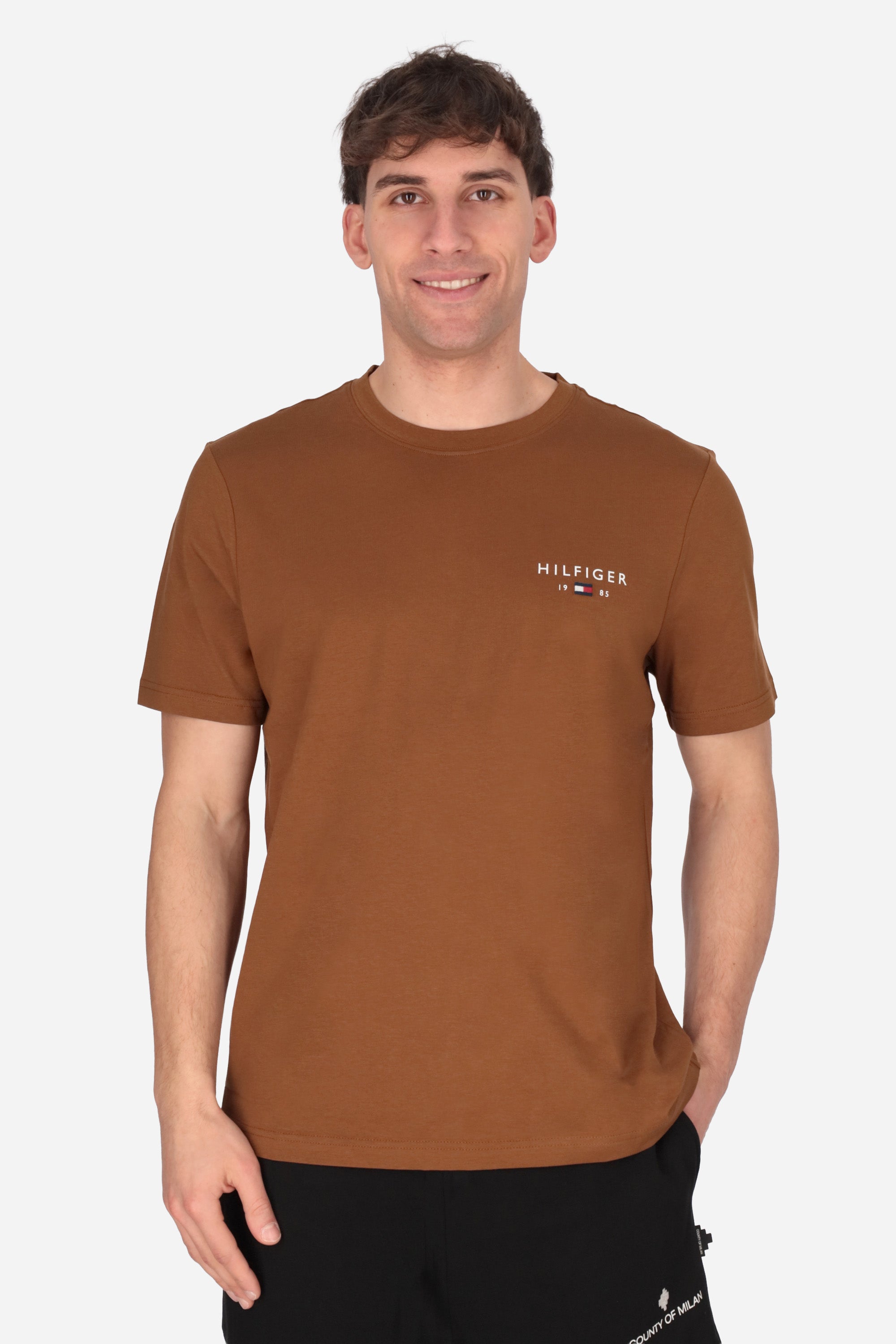 MARRONE | TOMMY HILFIGER - U 0MW41456 T-shirt