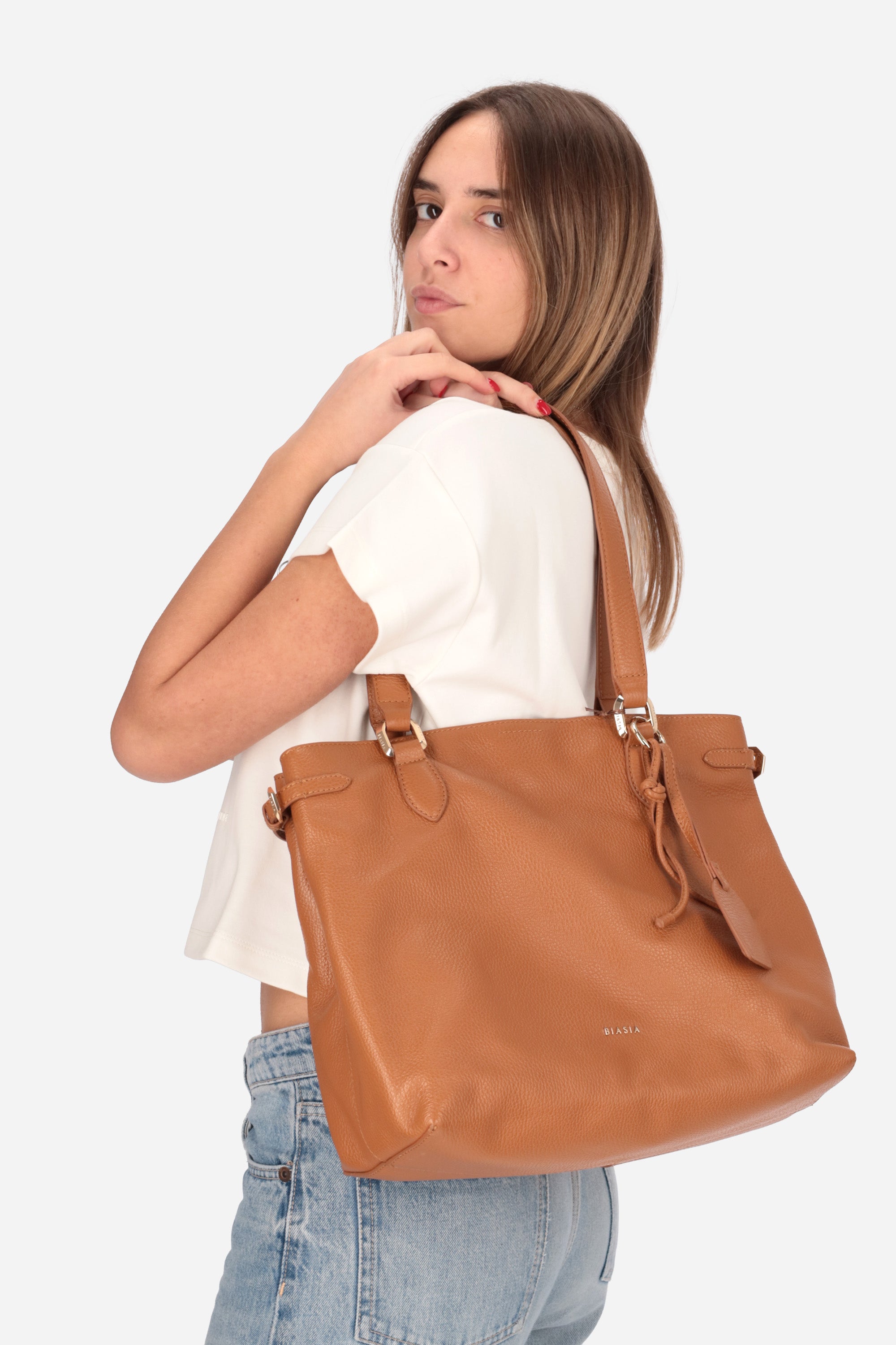 CUOIO | BIASIA - D BIBP9QR01 Borsa