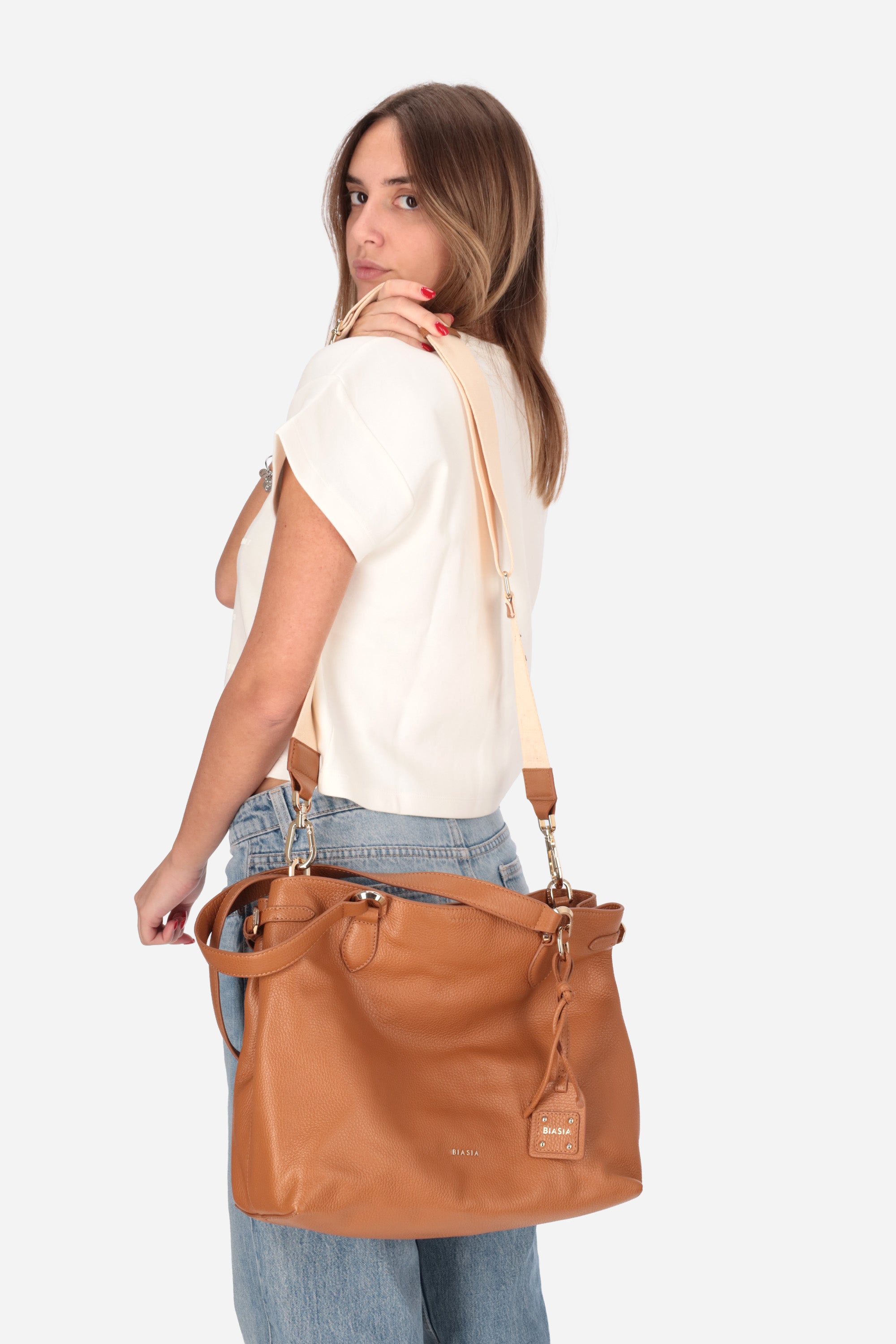 CUOIO | BIASIA - D BIBP9QR01 Borsa