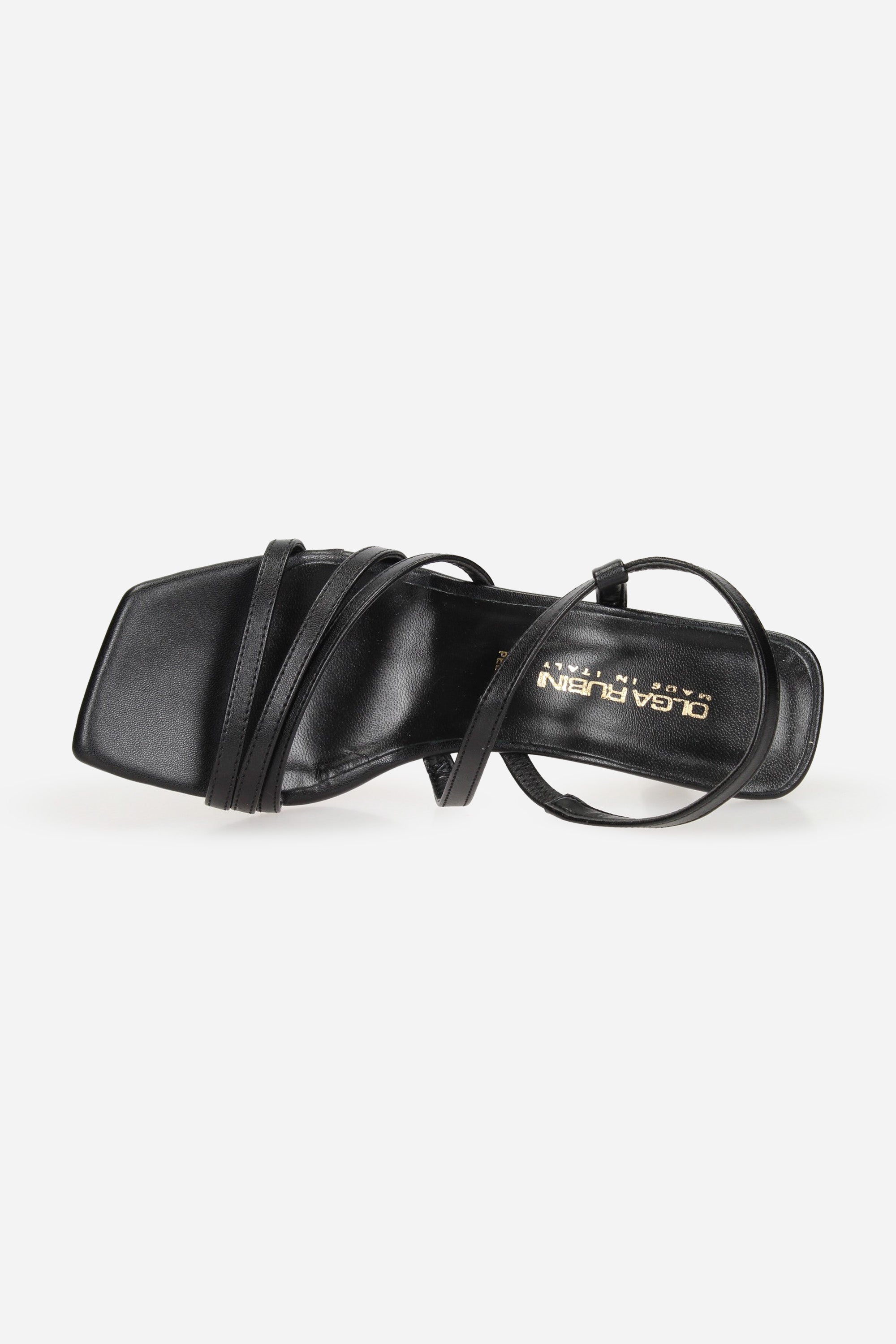 NERO | OLGA RUBINI - D 395R023 Sandalo