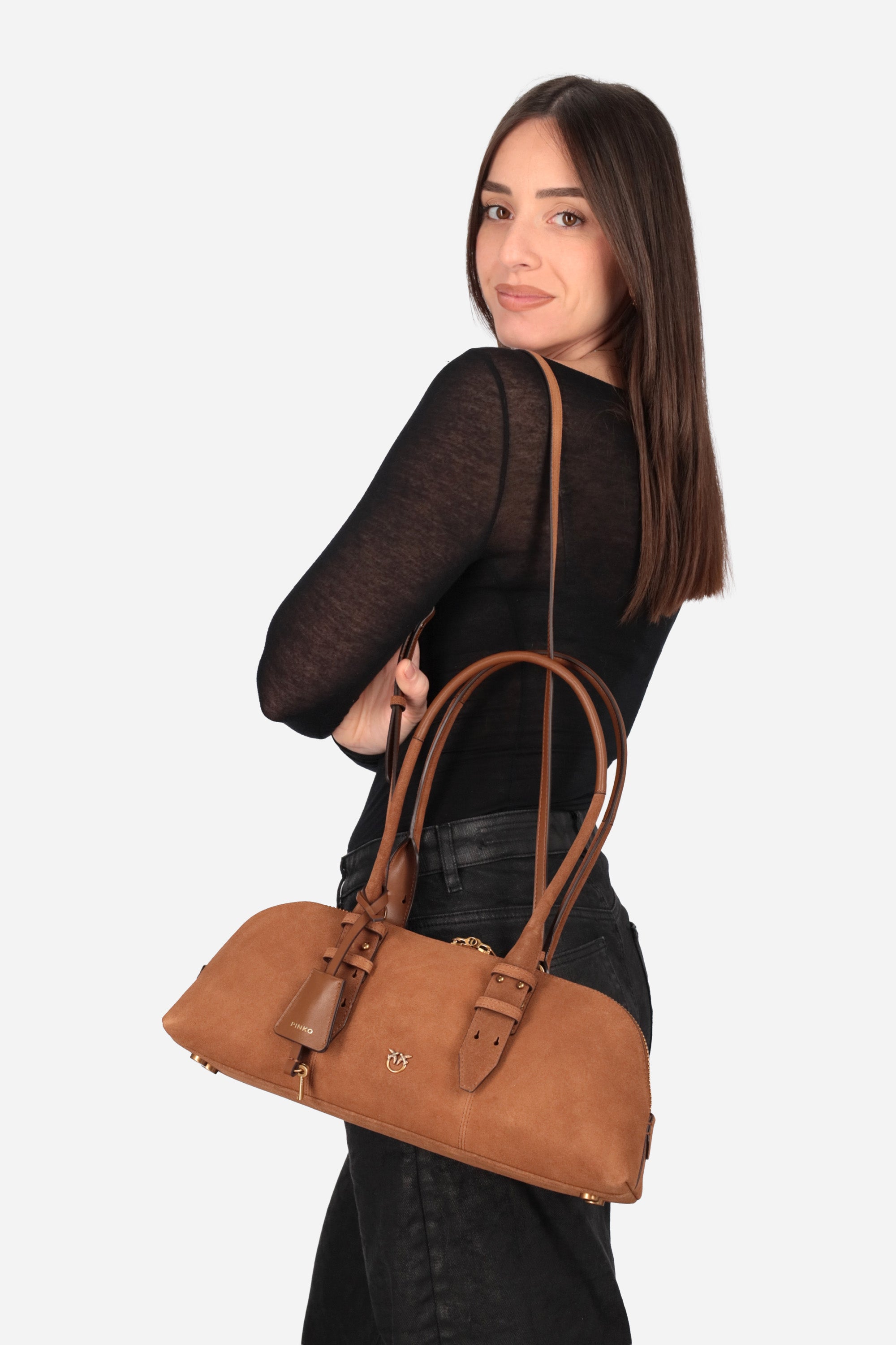 MARRONE | PINKO - D 106169A2JH Borsa