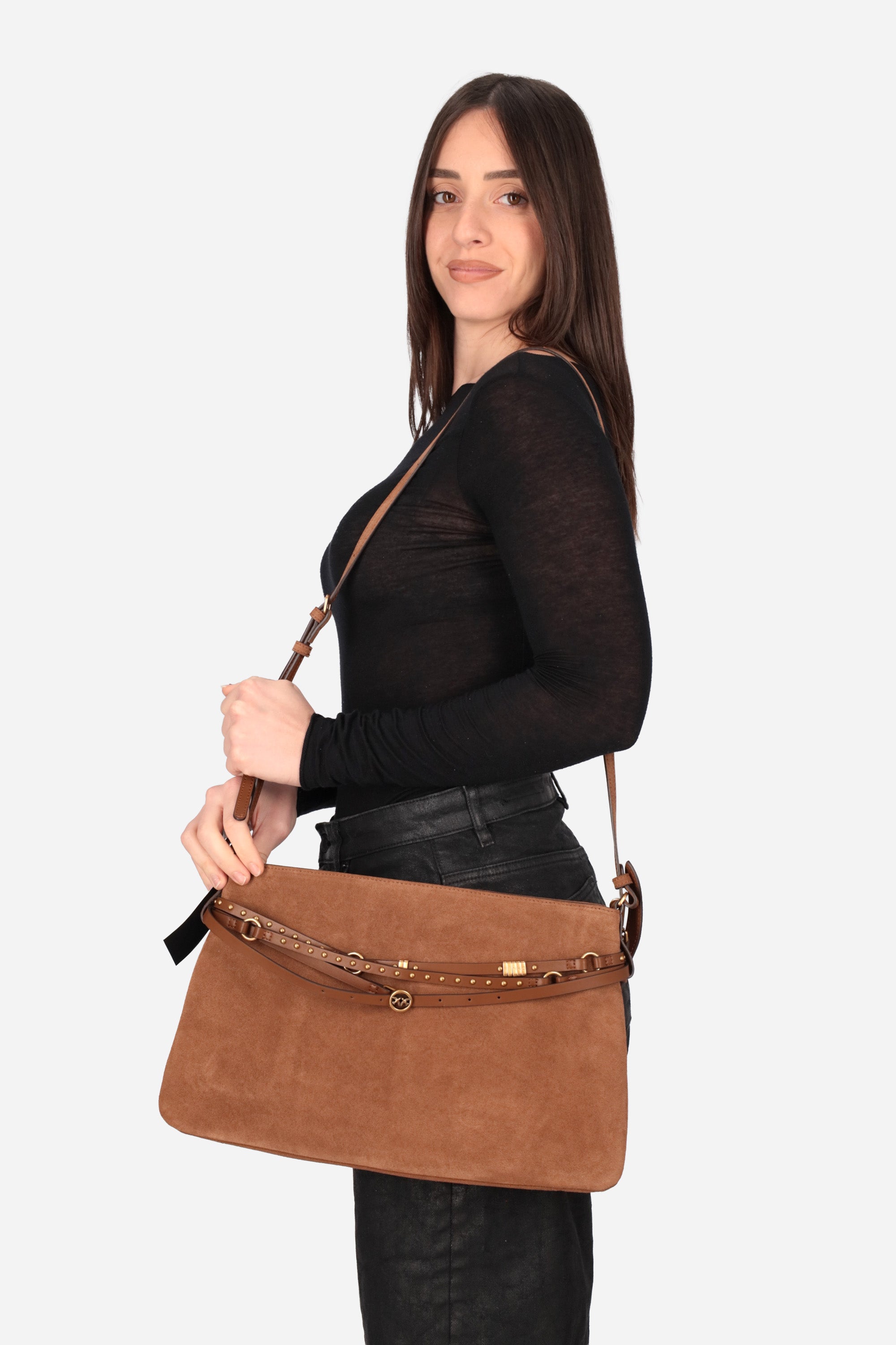 MARRONE | PINKO - D 105903A0F6 Borsa
