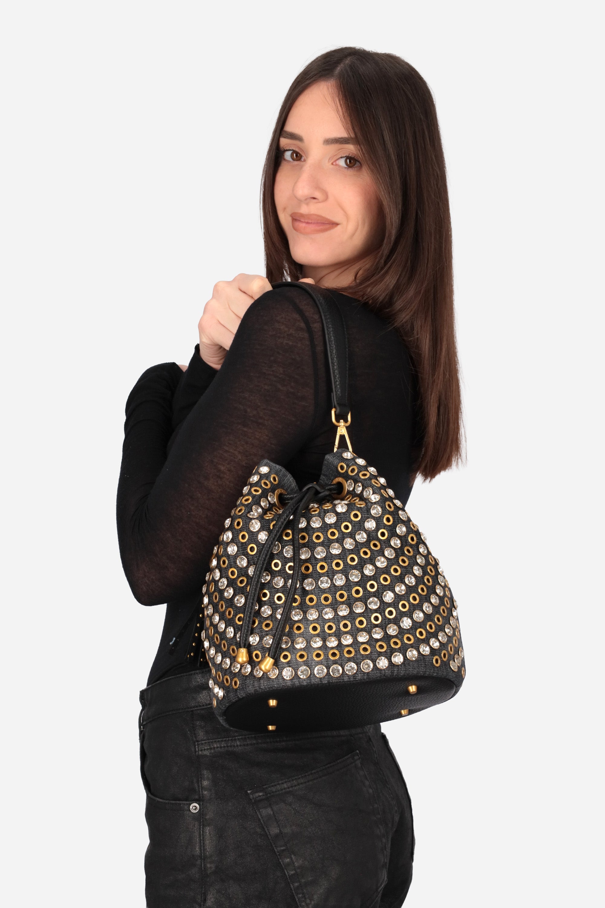 NERO | LA CARRIE BAG - D 161MEM208CAS Borsa