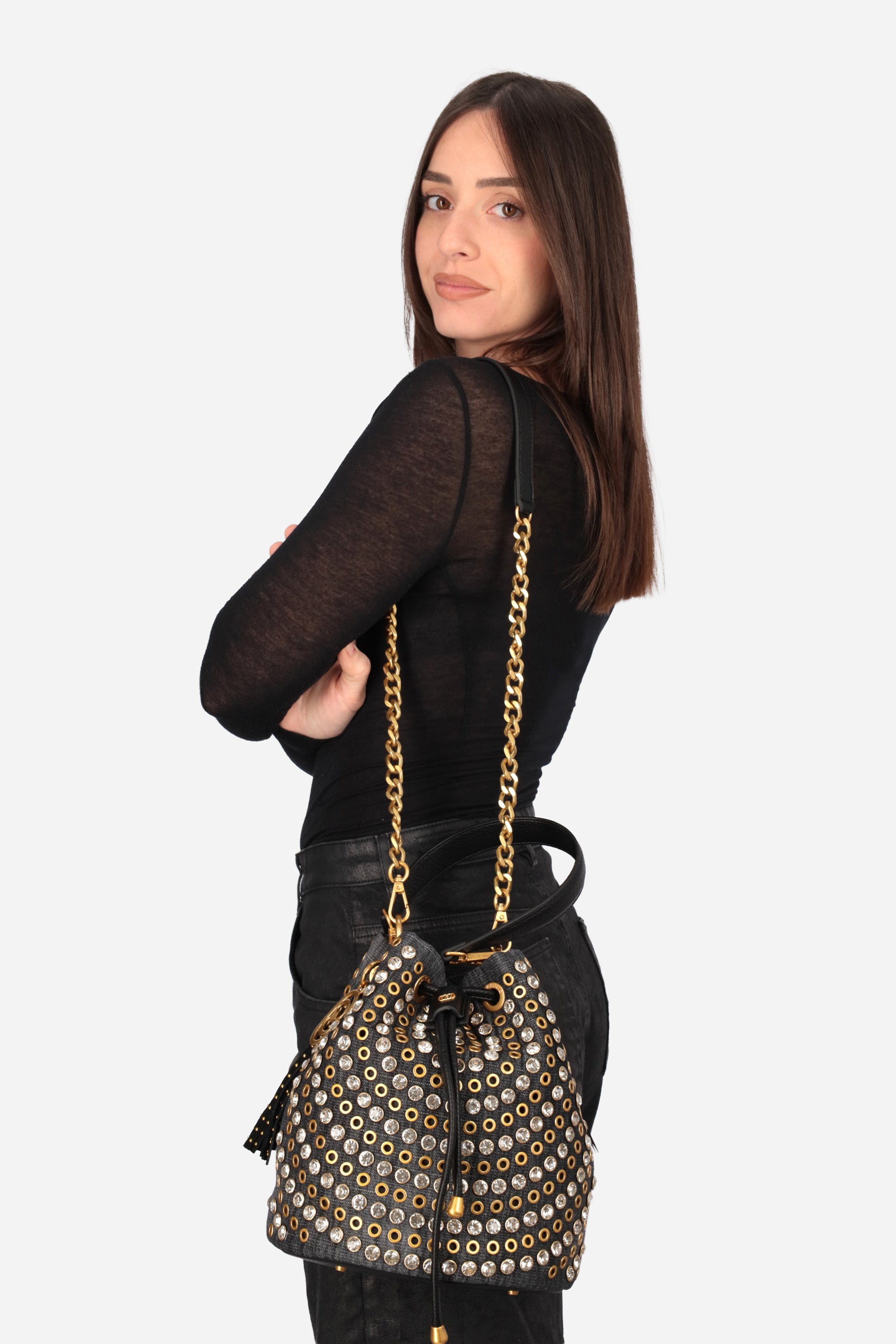 NERO | LA CARRIE BAG - D 161MEM208CAS Borsa