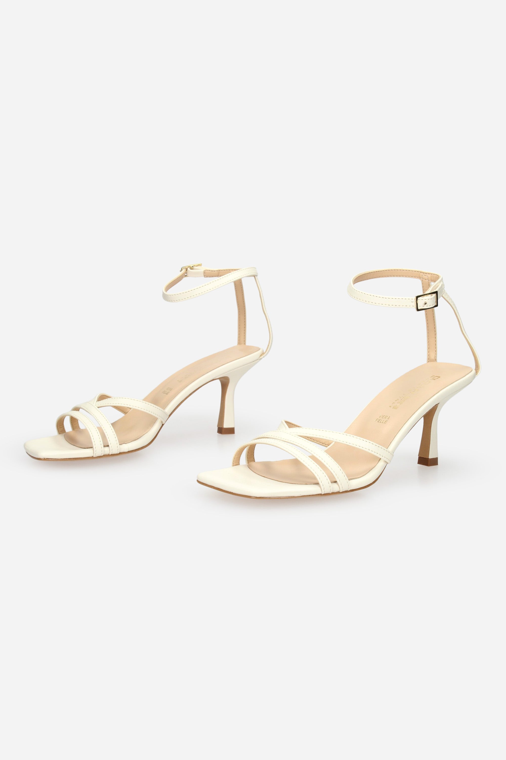 BIANCO | OLGA RUBINI - D 395R002 Sandalo