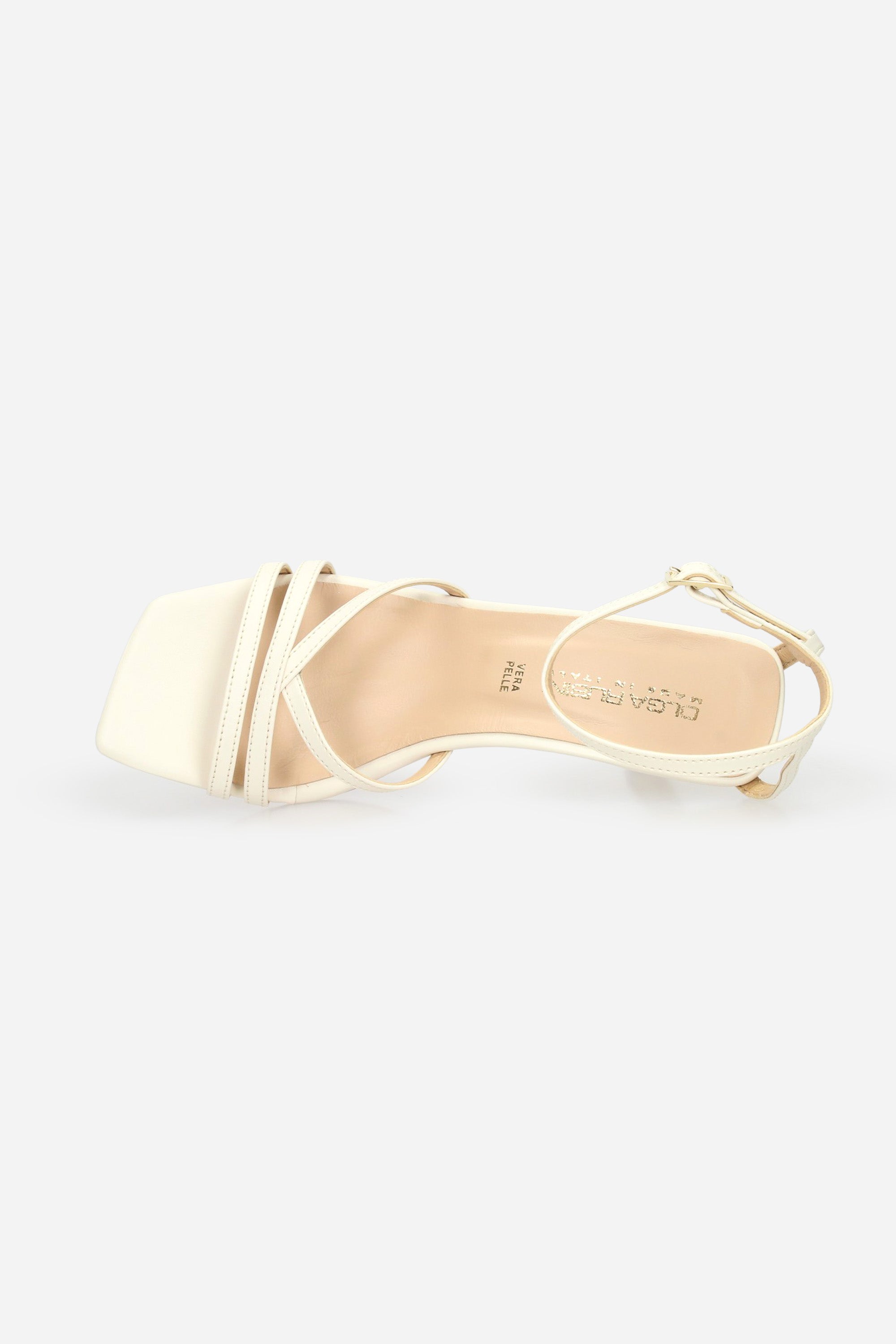 BIANCO | OLGA RUBINI - D 395R002 Sandalo