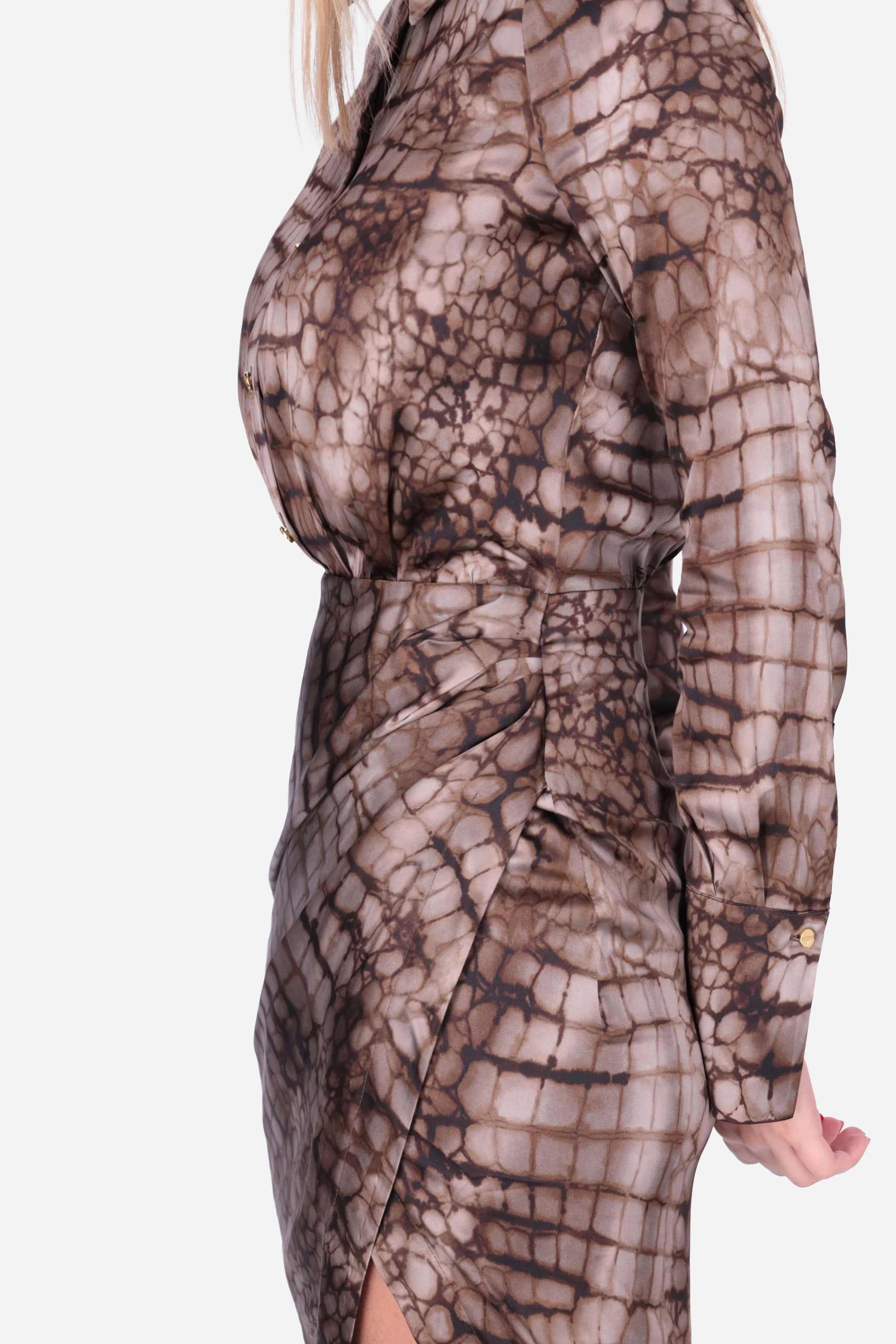 MARRONE | ELISABETTA FRANCHI - D AB89261E2 Abito