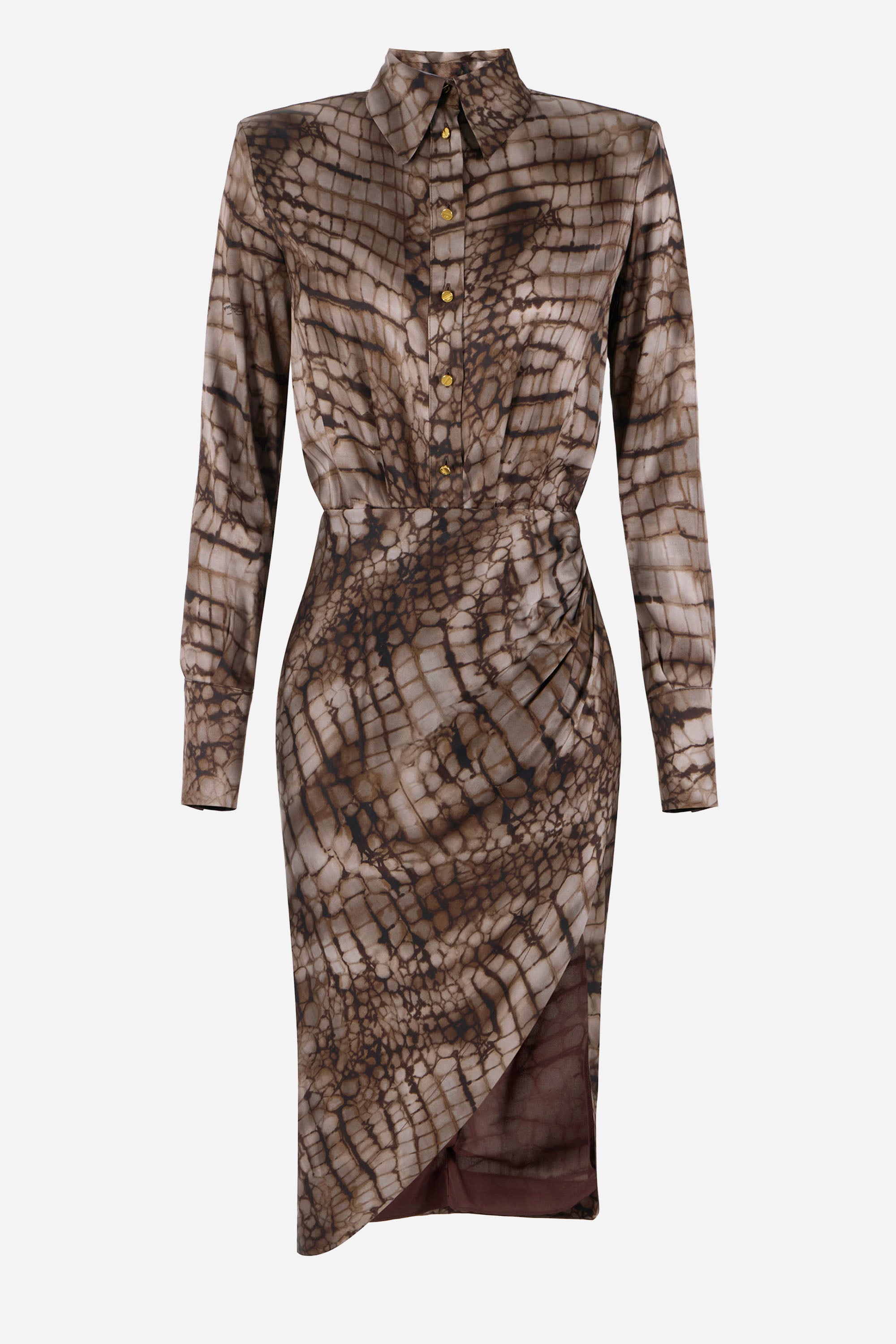 MARRONE | ELISABETTA FRANCHI - D AB89261E2 Abito