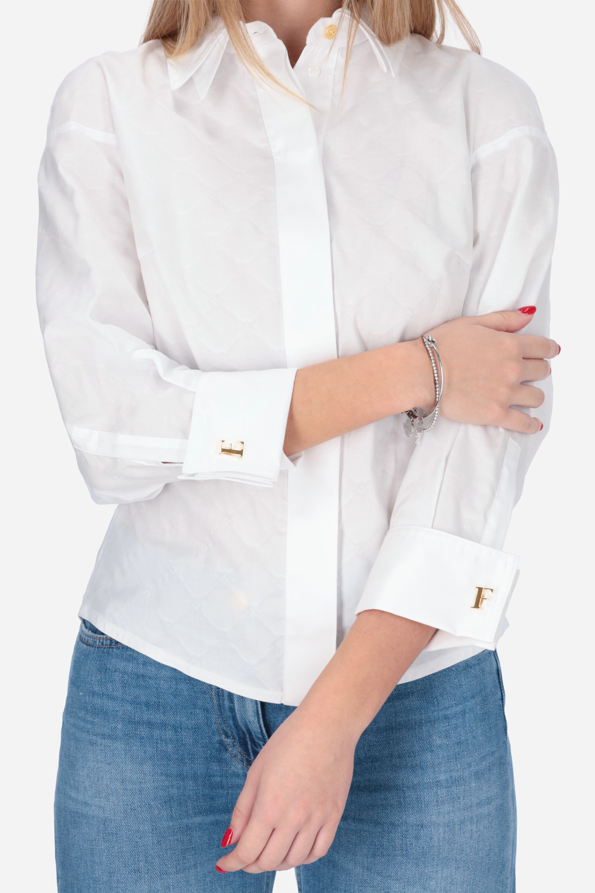 BIANCO | ELISABETTA FRANCHI - D CA14161E2 Camicia