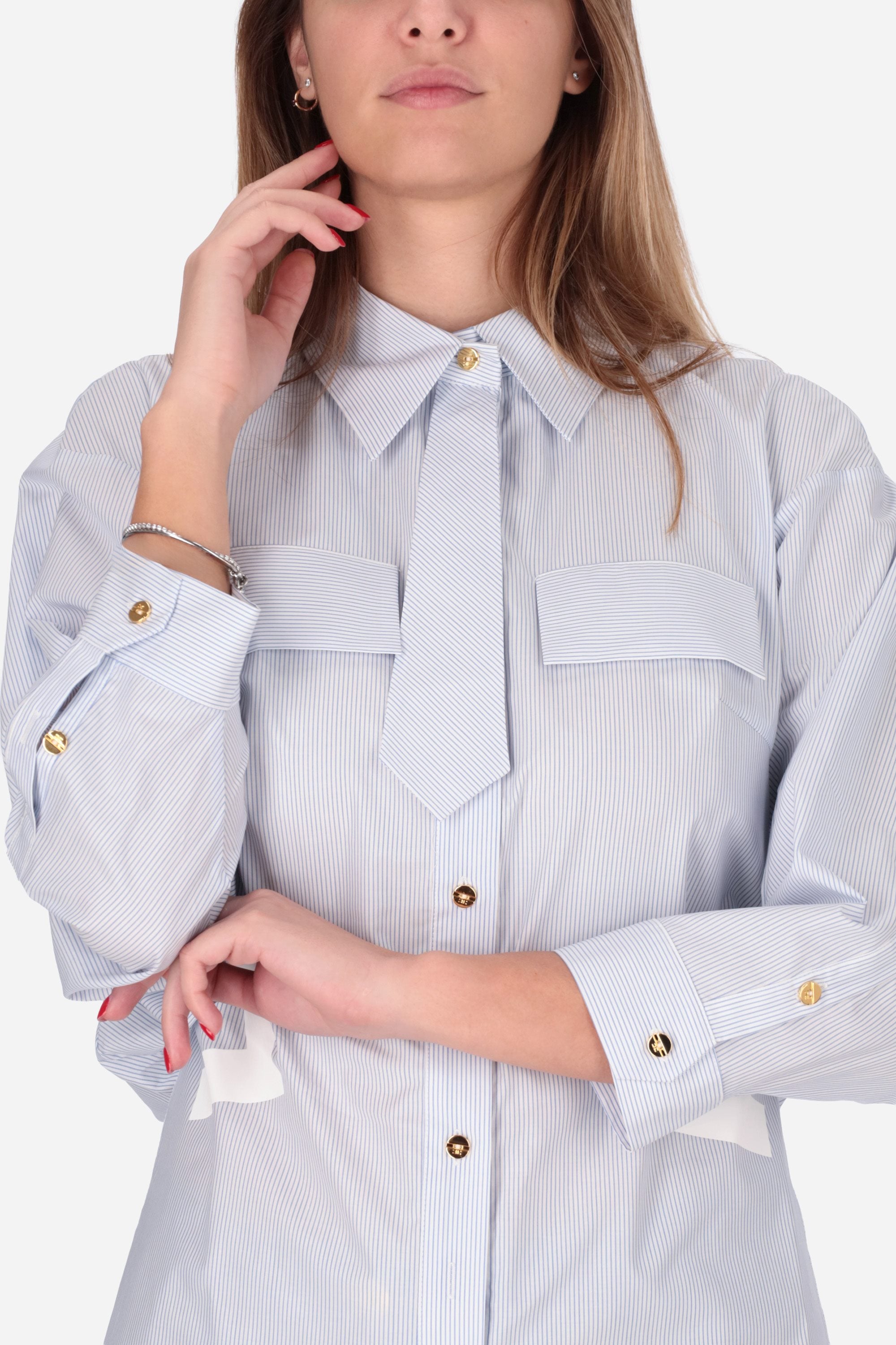 AZZURRO | ELISABETTA FRANCHI - D CA13261E2 Camicia