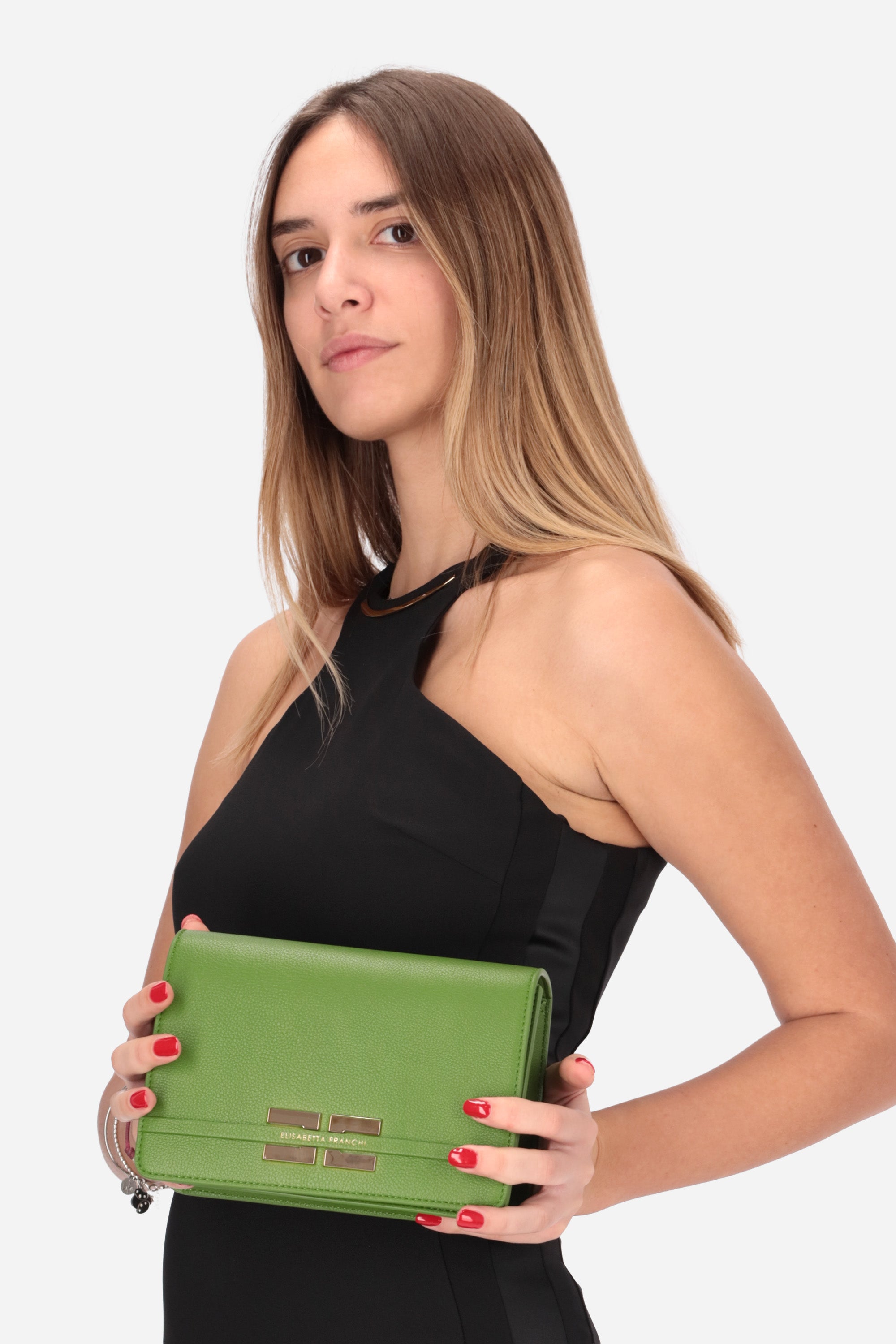 VERDE | ELISABETTA FRANCHI - D BS39A61E2 Borsa