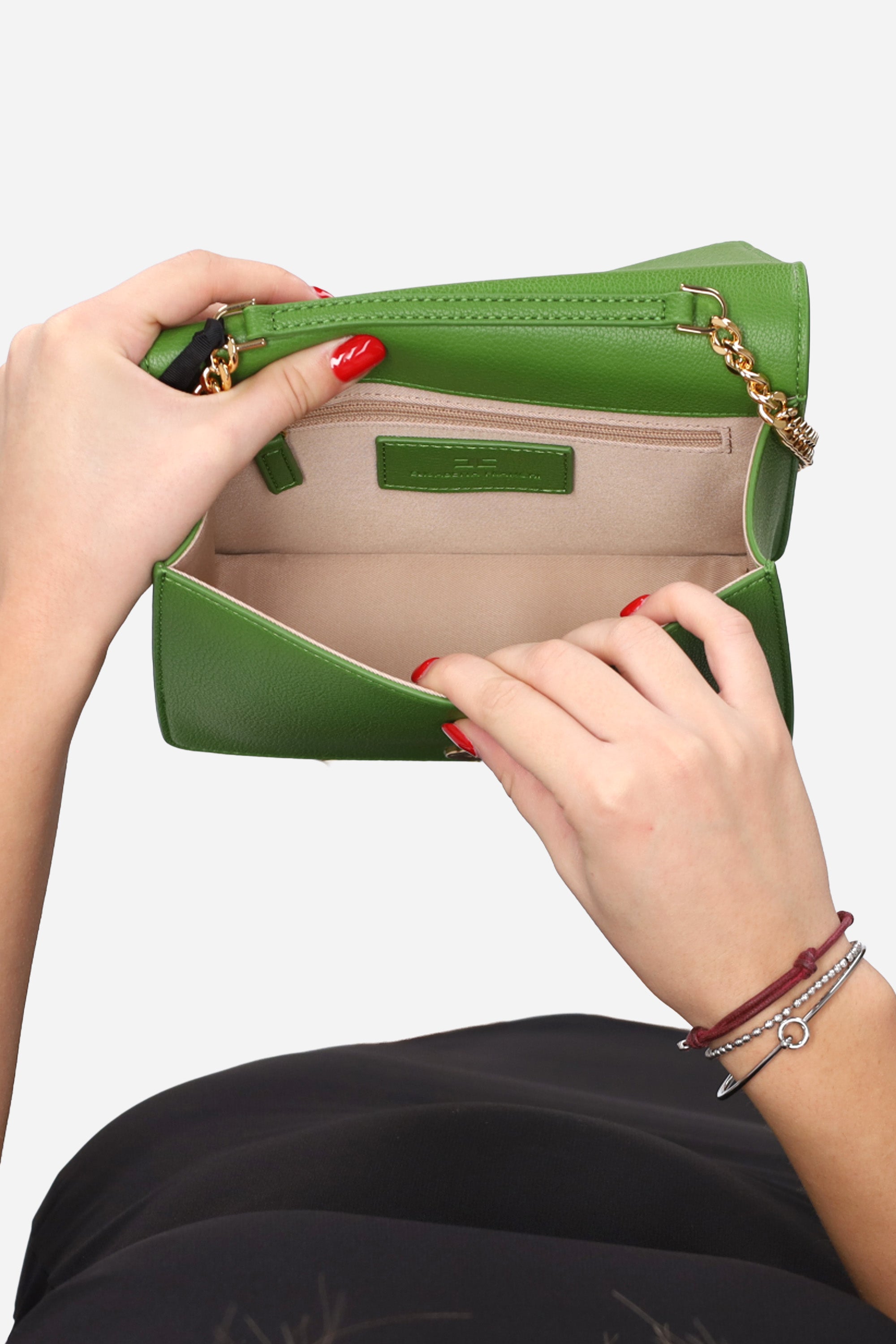 VERDE | ELISABETTA FRANCHI - D BS39A61E2 Borsa