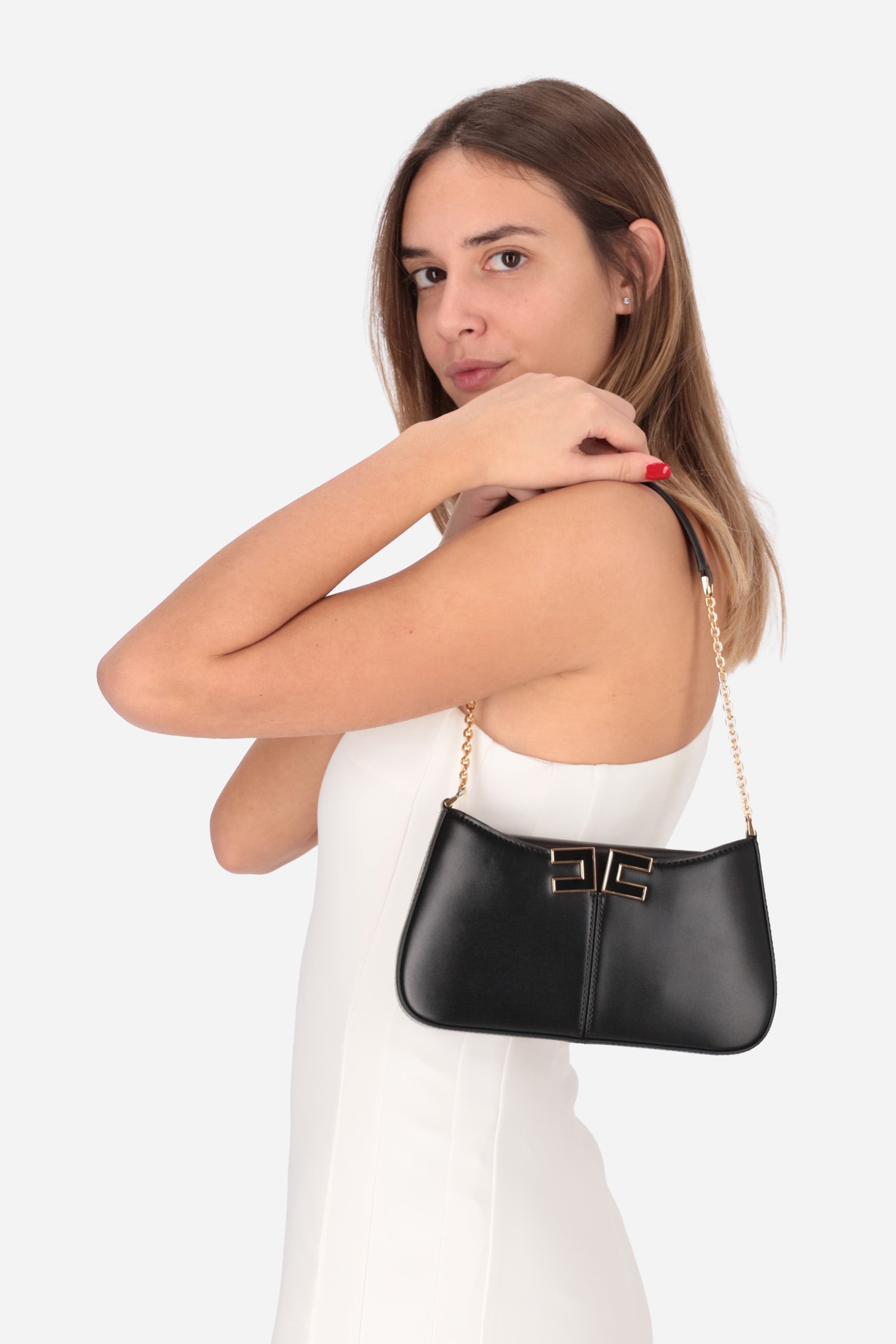NERO | ELISABETTA FRANCHI - D BS93A61E2 Borsa