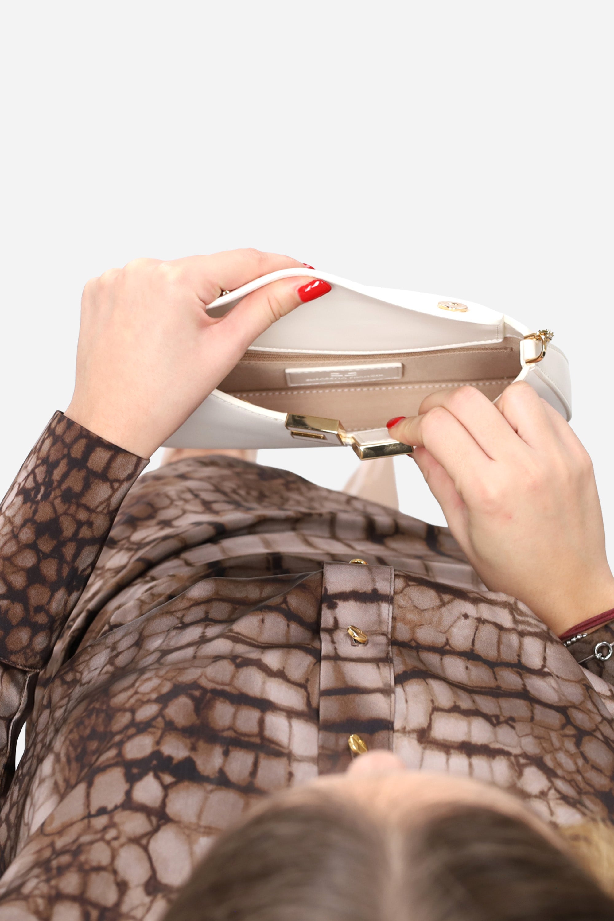 AVORIO | ELISABETTA FRANCHI - D BS93A61E2 Borsa