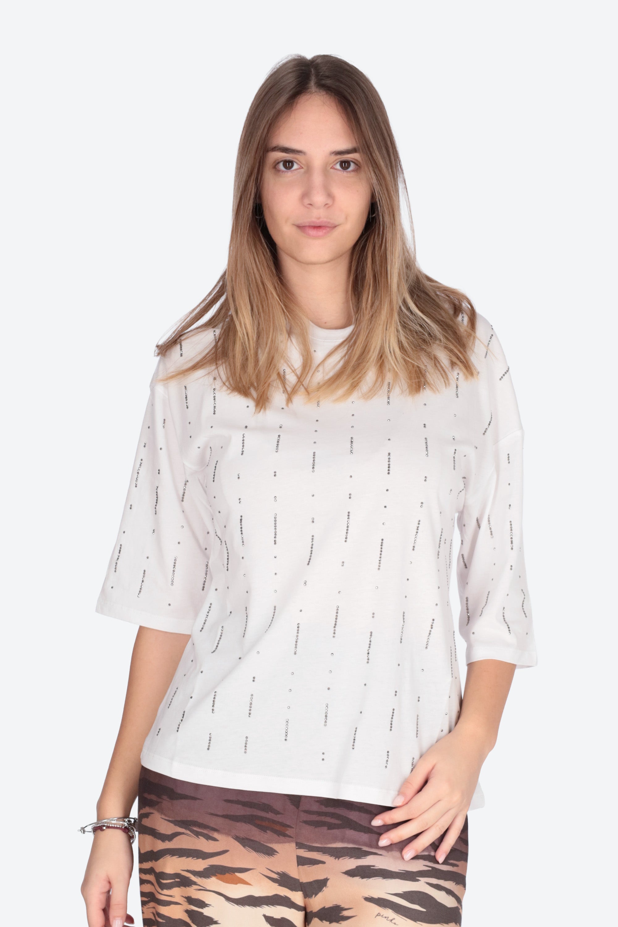 BIANCO | LIU JO - D WA6128JS904 T-shirt