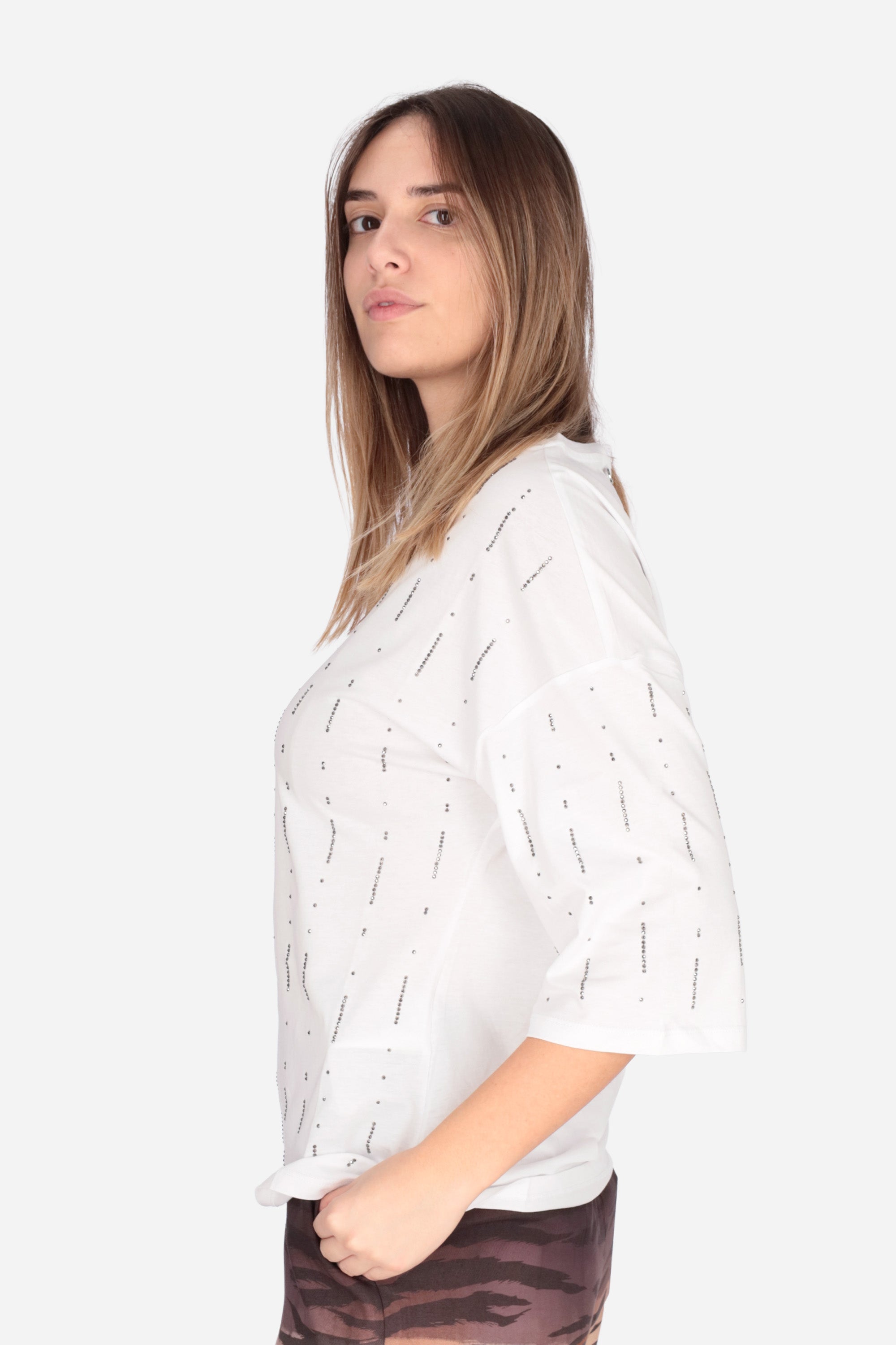 BIANCO | LIU JO - D WA6128JS904 T-shirt