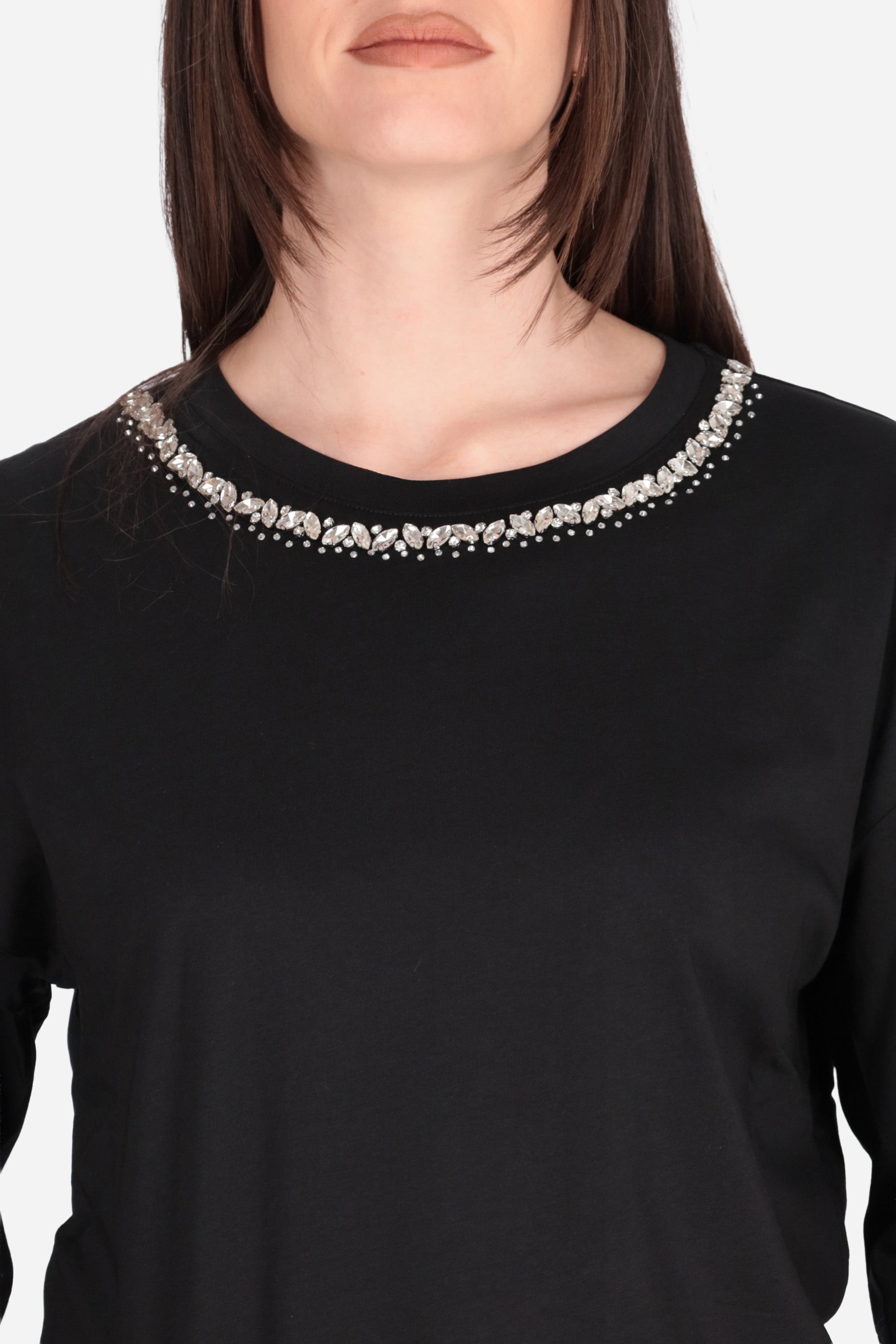 NERO | LIU JO - D WA6128JS904 T-shirt