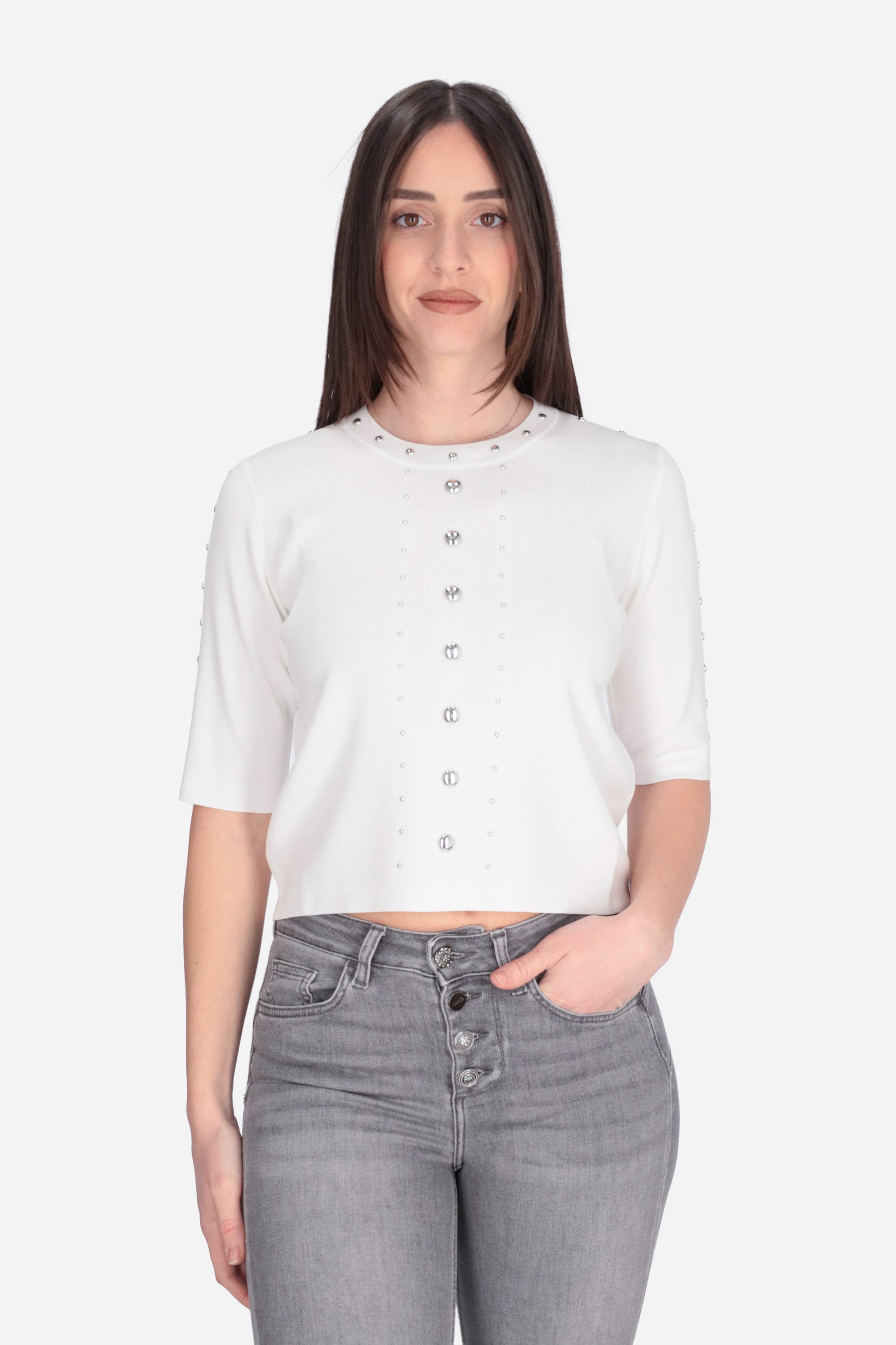 BIANCO | LIU JO - D WA6092MS55N Maglia