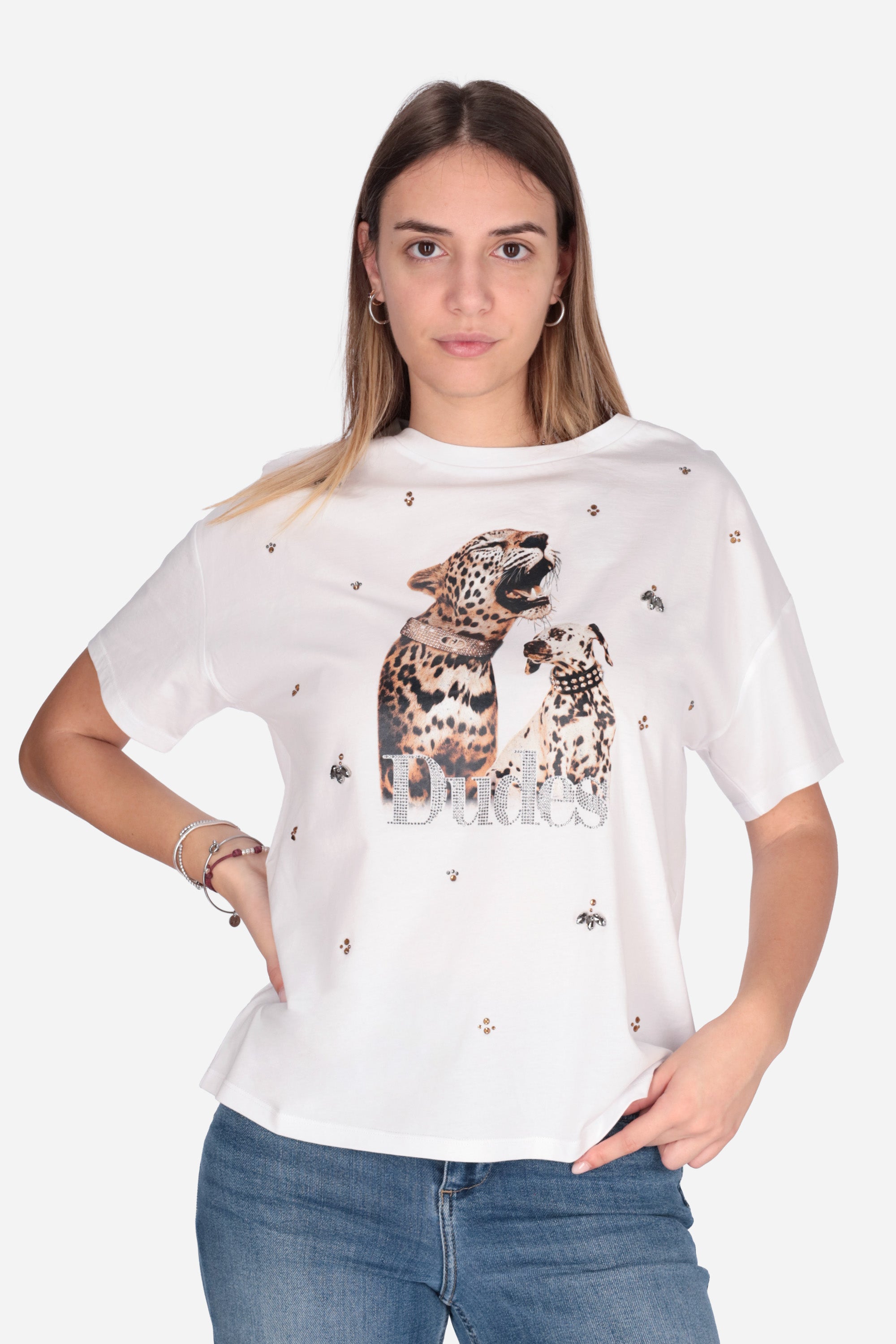 BIANCO | LIU JO - D WA6331JS904 T-shirt
