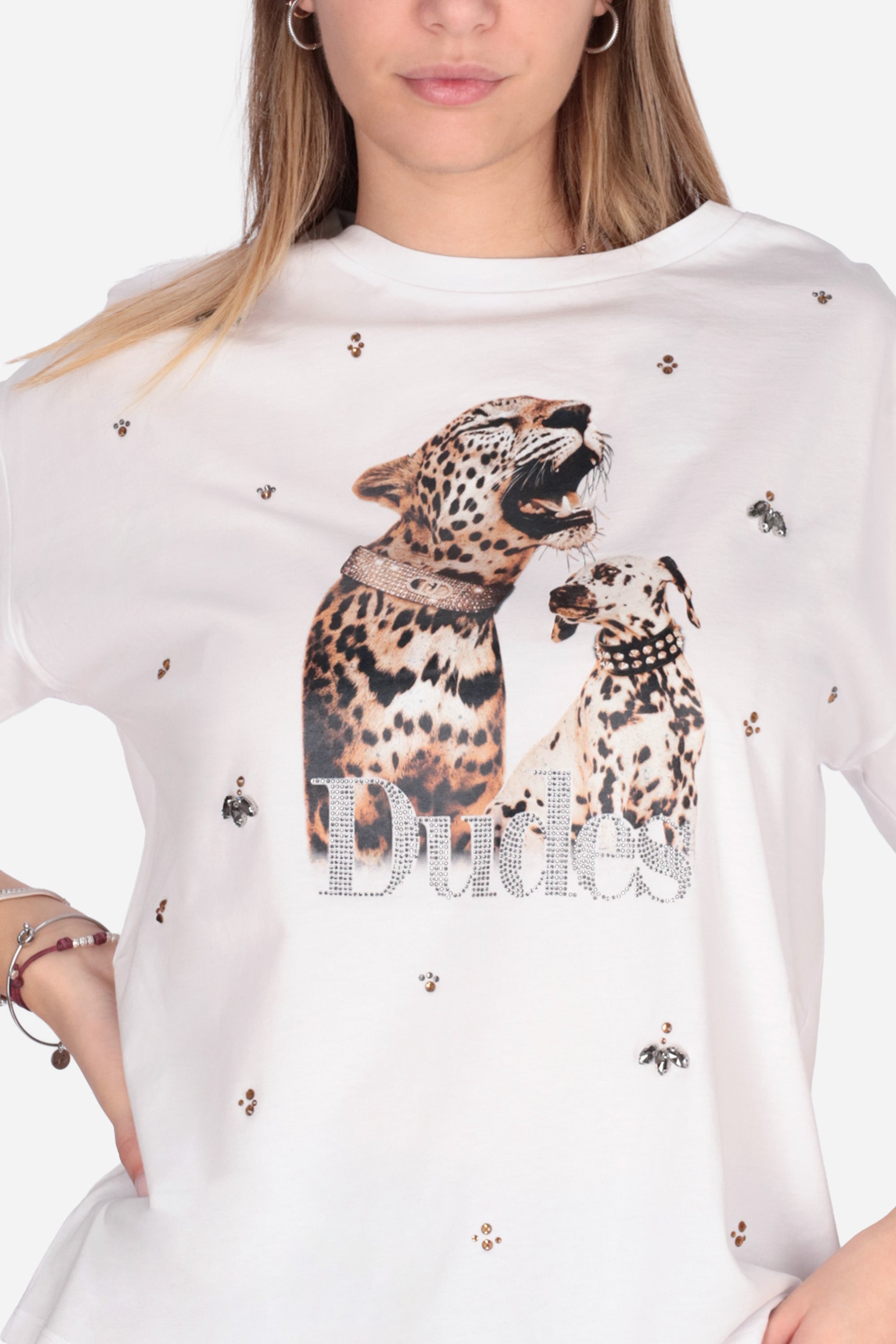 BIANCO | LIU JO - D WA6331JS904 T-shirt
