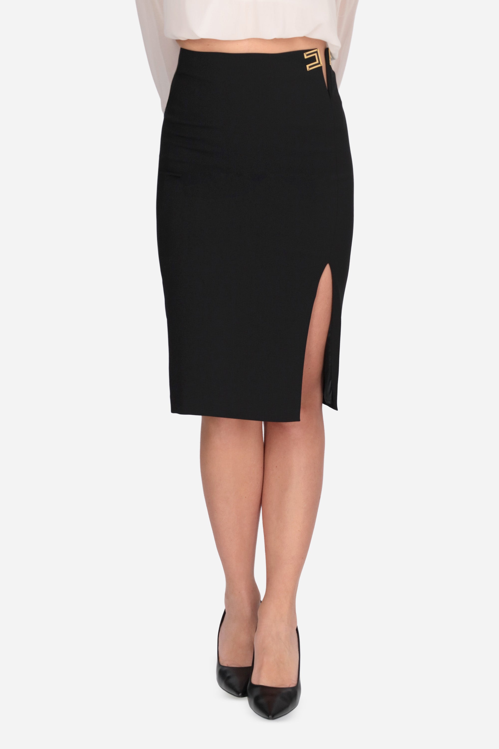 NERO | ELISABETTA FRANCHI - D GO14761E2 Gonna