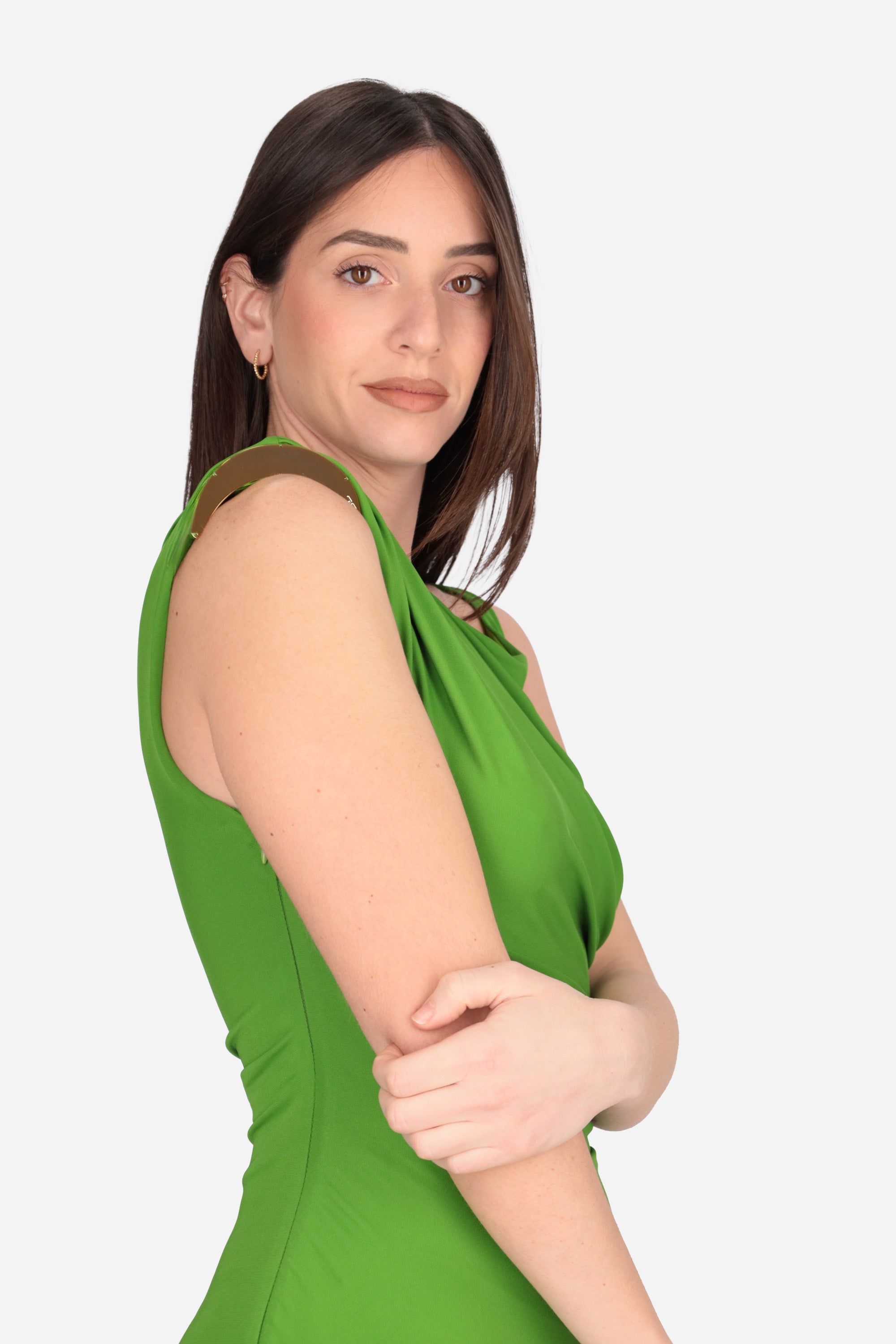 VERDE | ELISABETTA FRANCHI - D AB90661E2 Abito