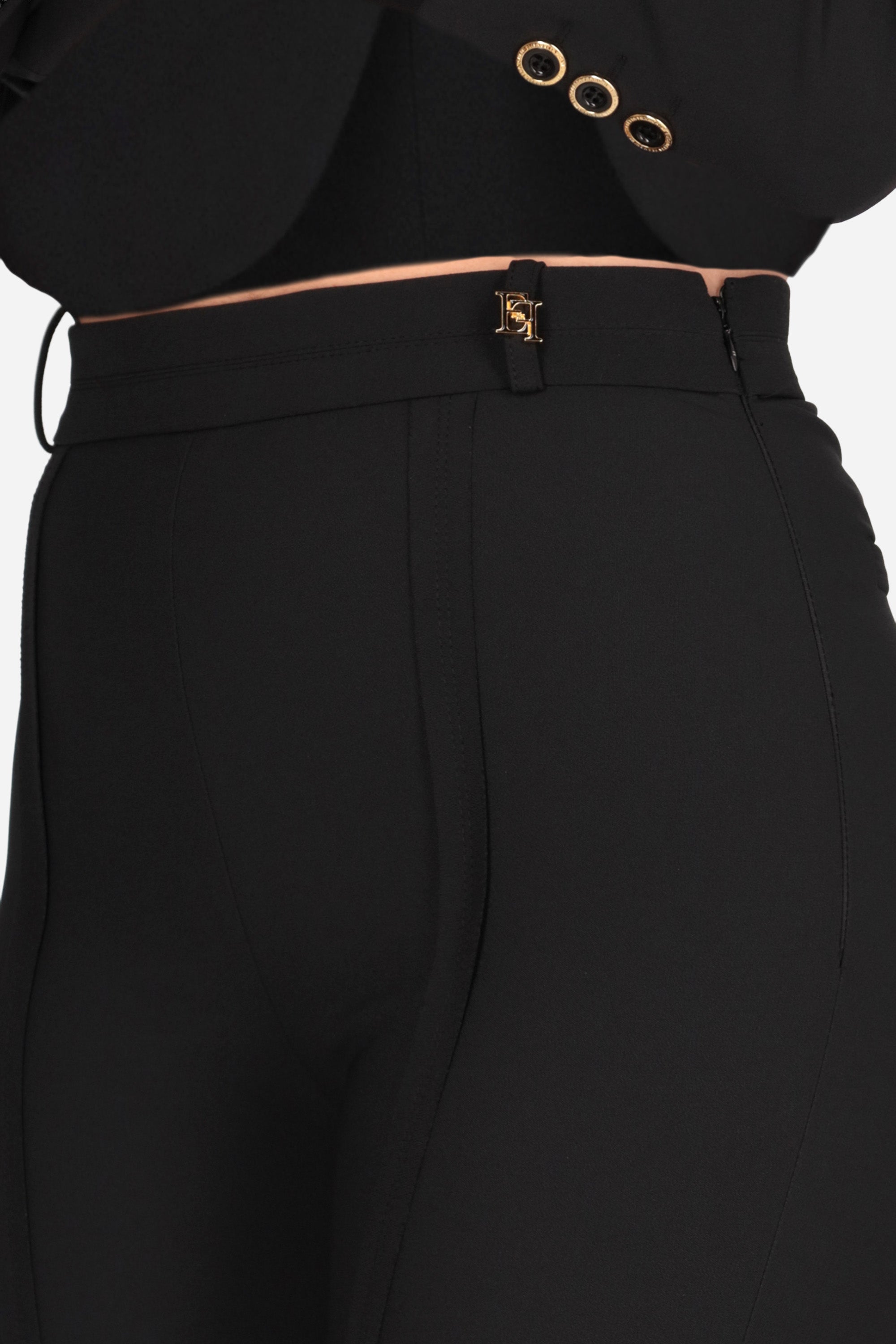 NERO | ELISABETTA FRANCHI - D PA16961E2 Pantalone