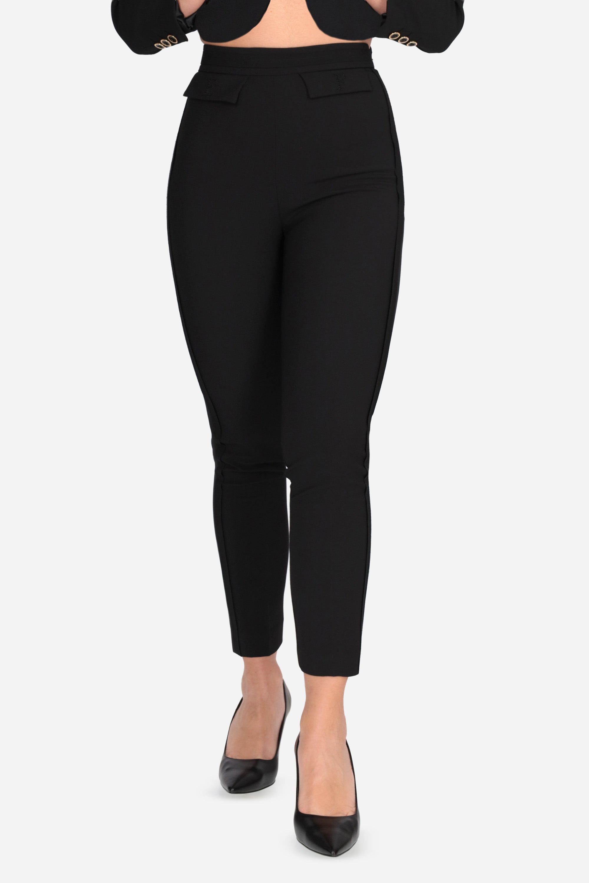 NERO | ELISABETTA FRANCHI - D PA17061E2 Pantalone