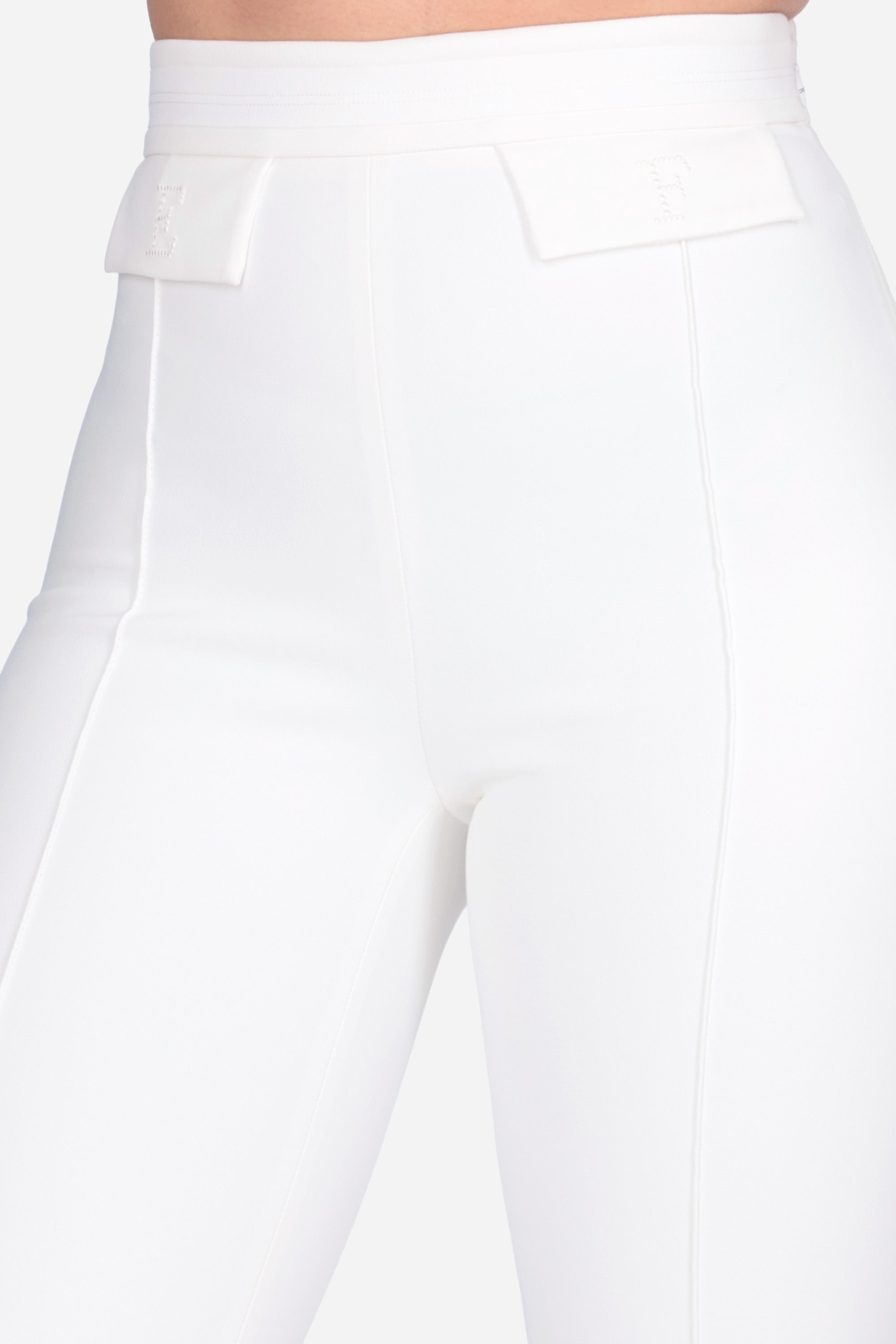 BIANCO | ELISABETTA FRANCHI - D PA17161E2 Pantalone