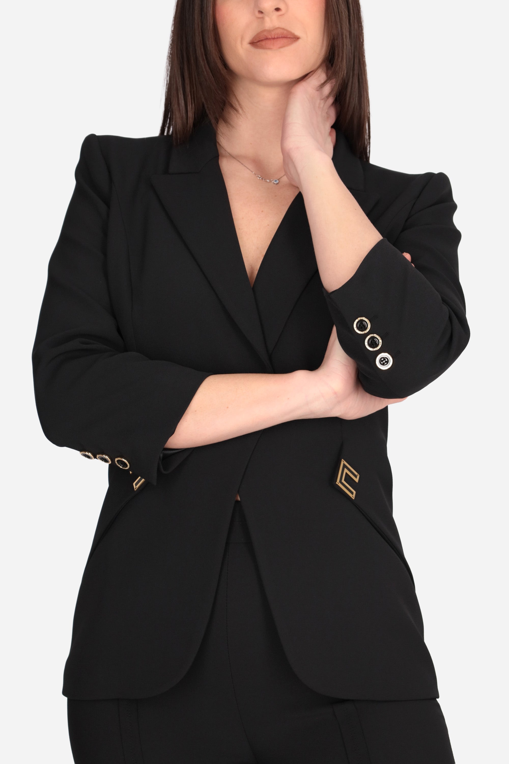 NERO | ELISABETTA FRANCHI - D GI21561E2 Giacca