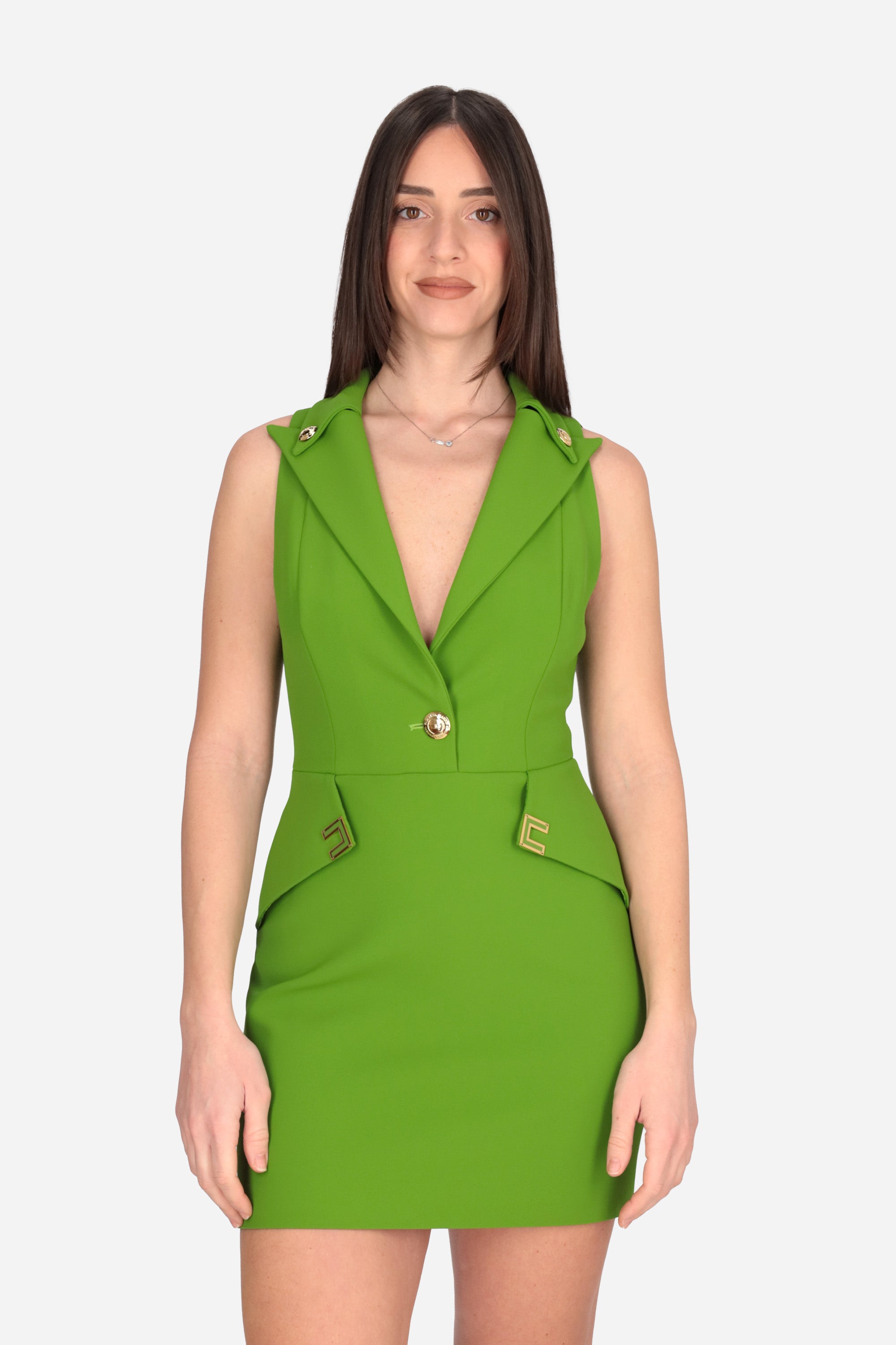 VERDE | ELISABETTA FRANCHI - D AB92461E2 Abito