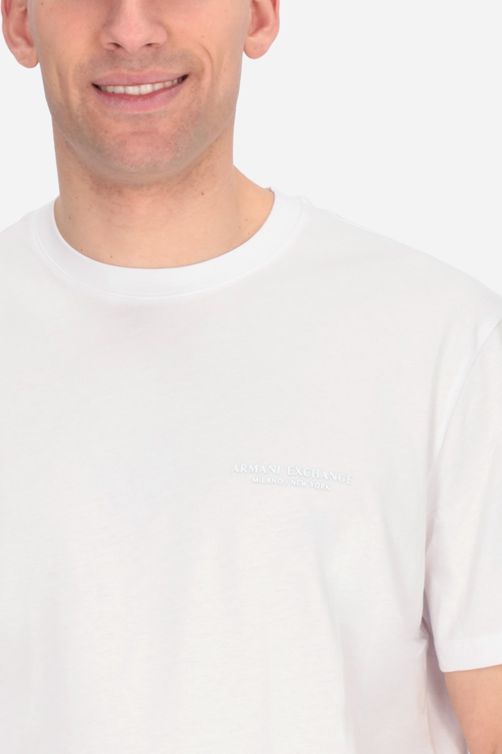 BIANCO | ARMANI EXCHANGE - U XM001281 T-shirt