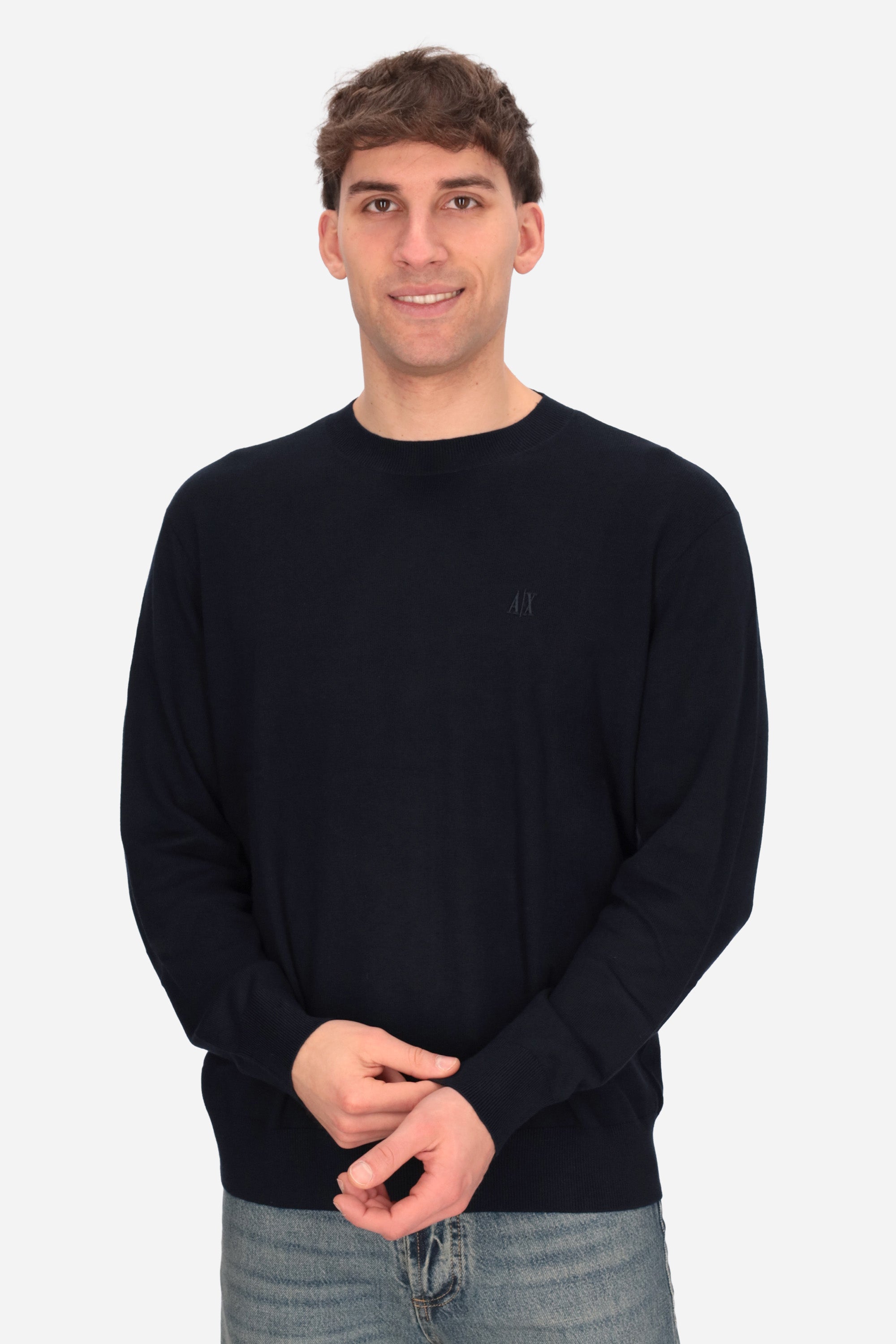 BLU | ARMANI EXCHANGE - U XM000338 Maglia