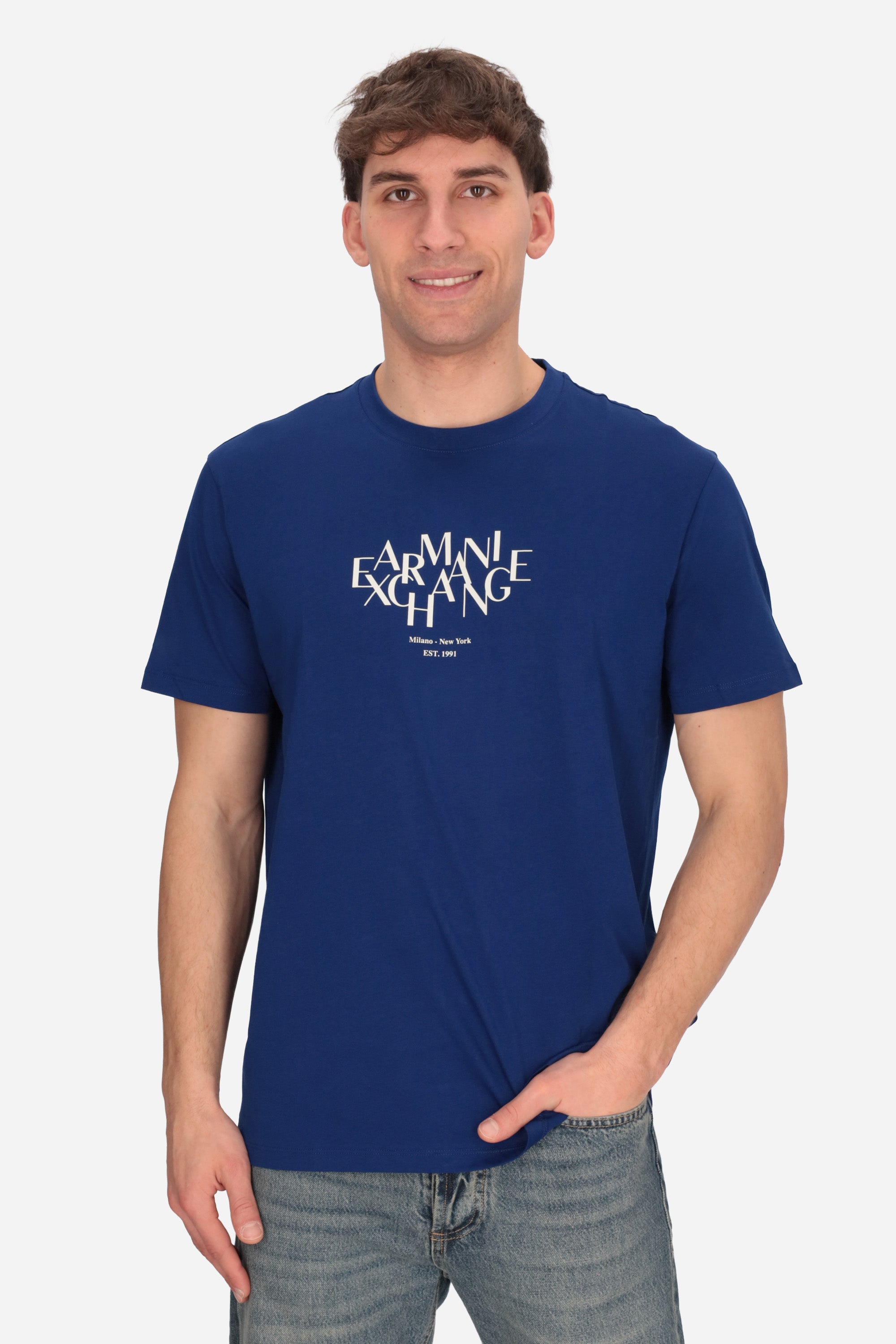 BLU | ARMANI EXCHANGE - U XM002782 T-shirt