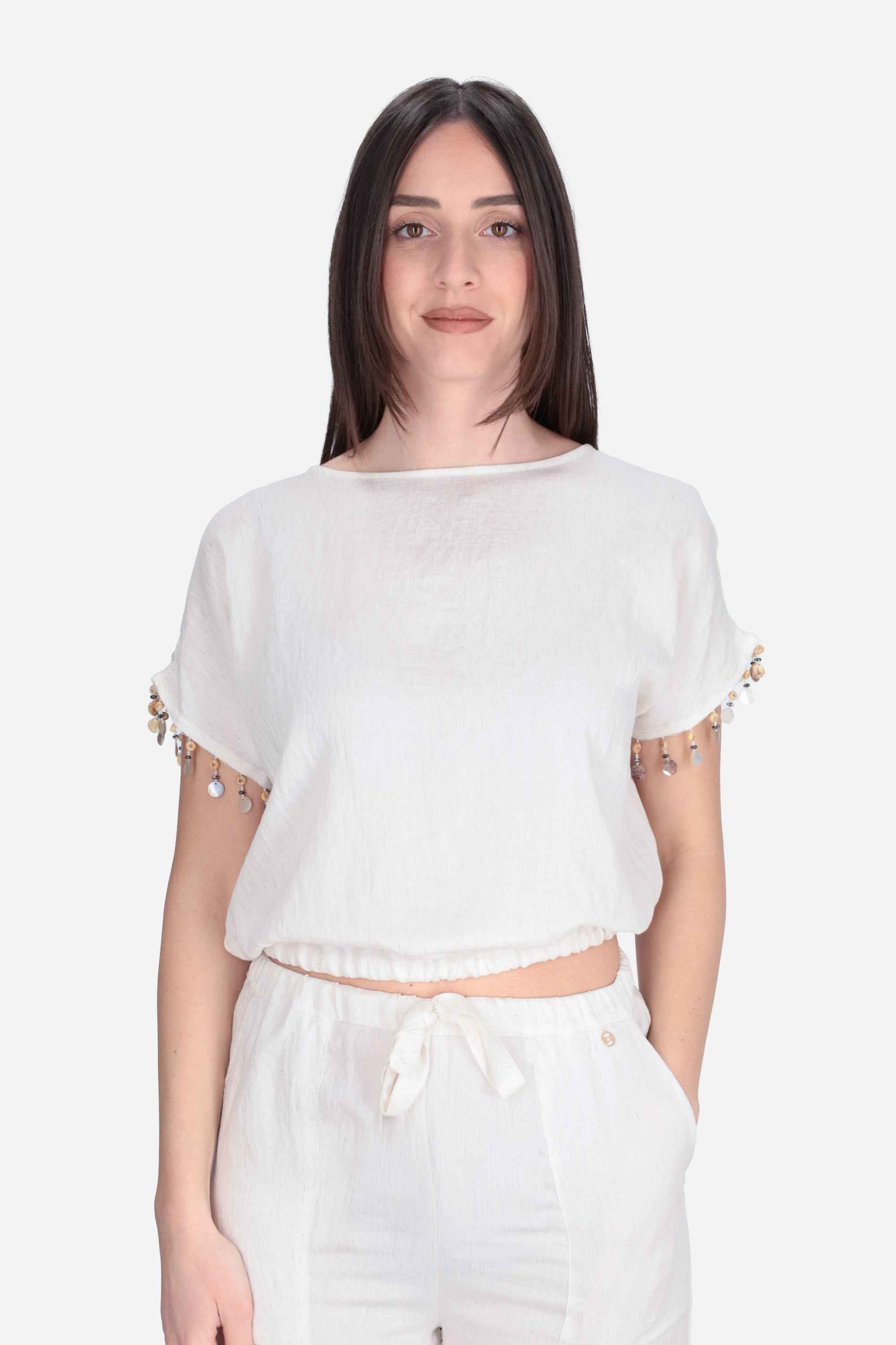 LE SARTE DEL SOLE - D B3952 Blusa