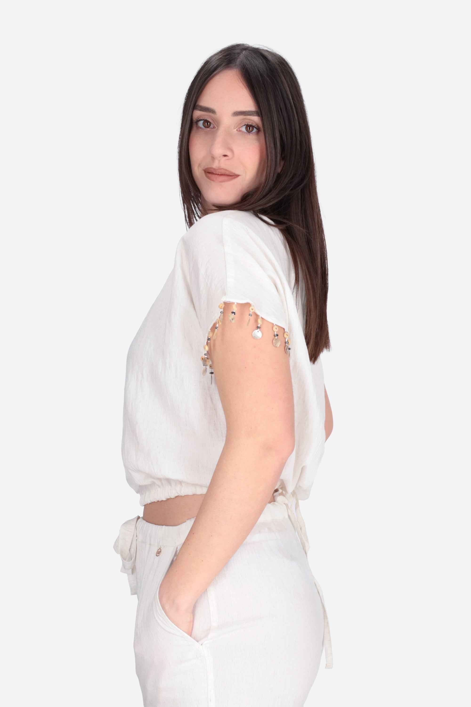 LE SARTE DEL SOLE - D B3952 Blusa