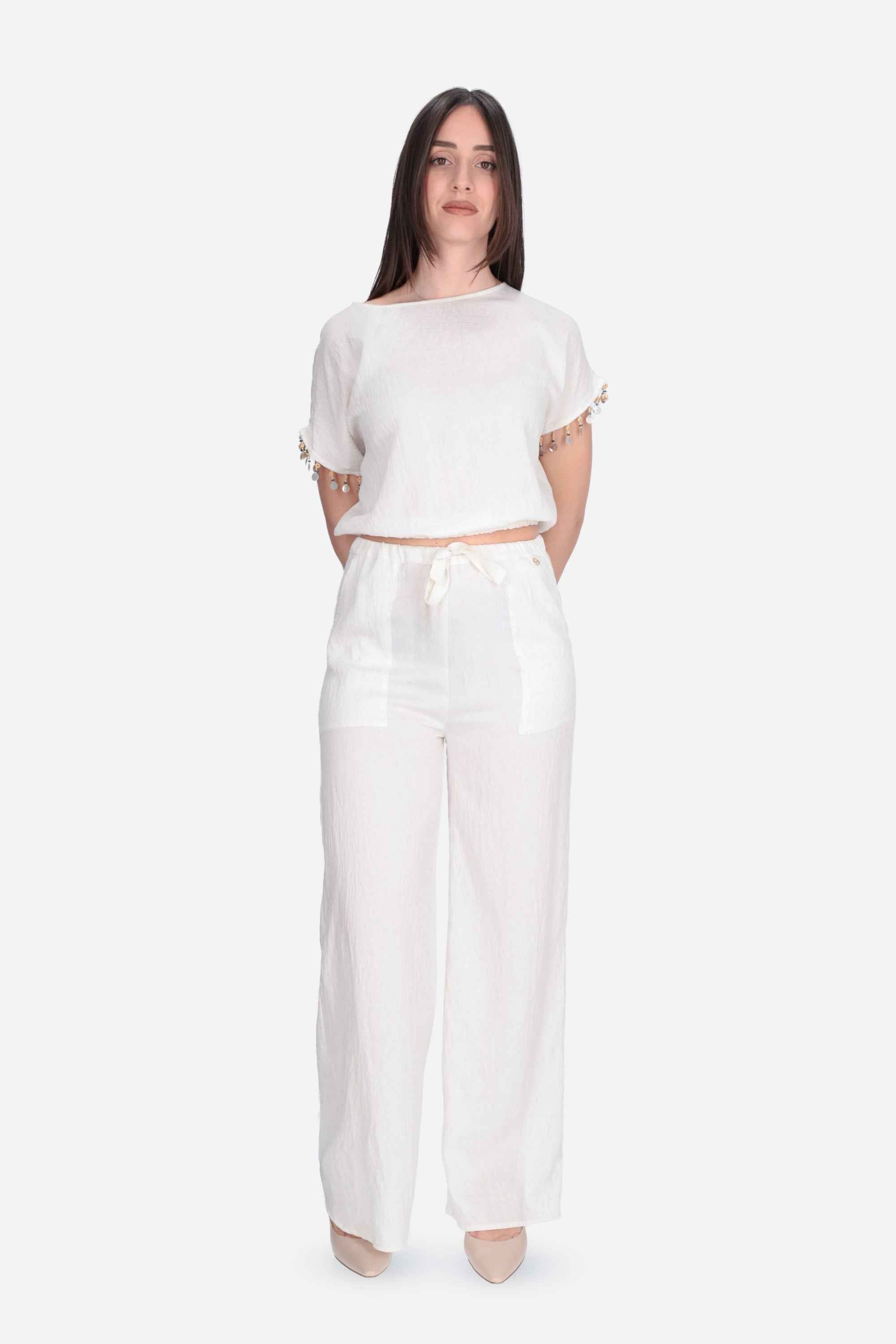 LE SARTE DEL SOLE - D B3952 Blusa