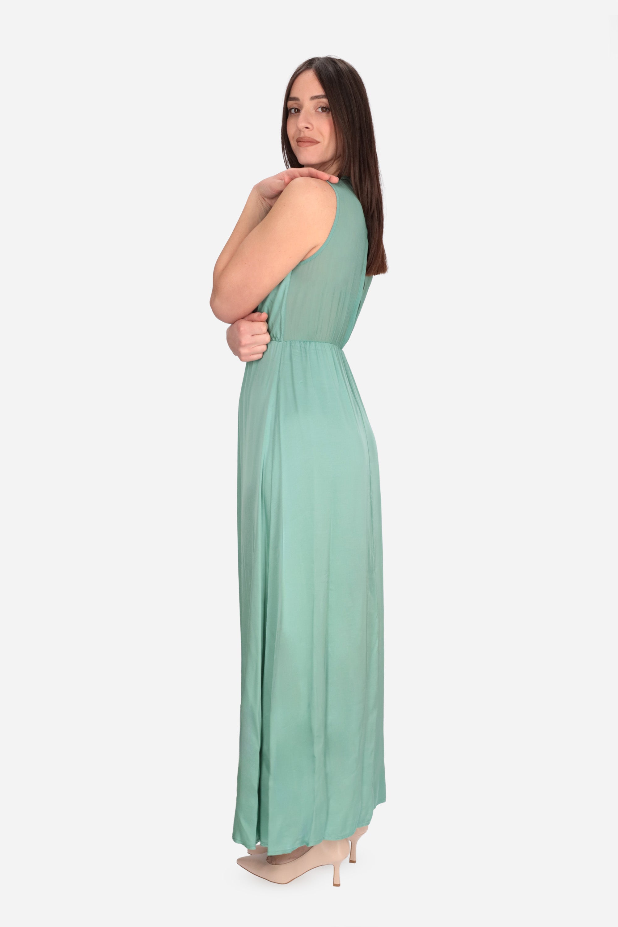 VERDE ACQUA | LE SARTE DEL SOLE - D A034 Abito