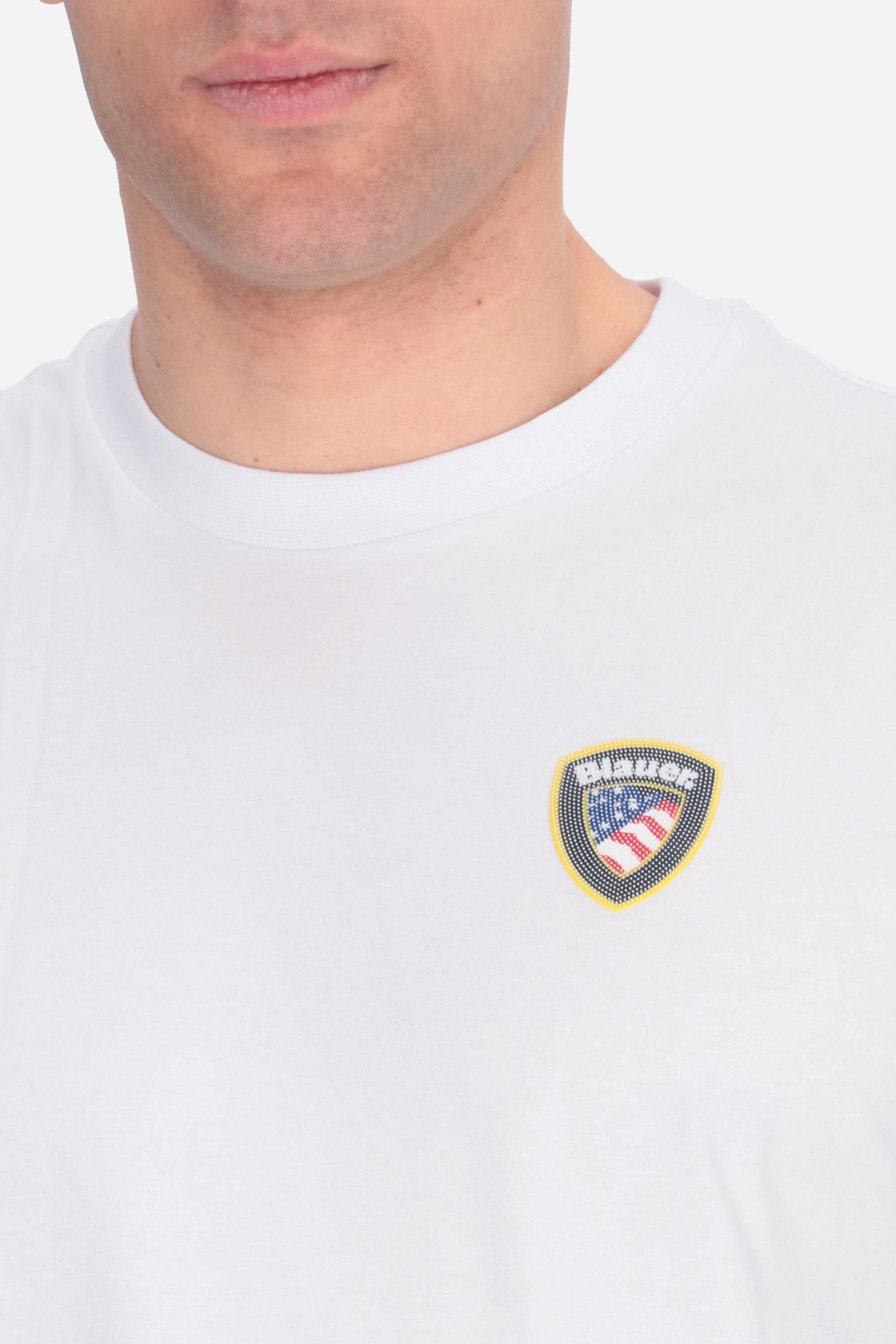 BIANCO | BLAUER - U 26SBLUH02284-007480 T-shirt