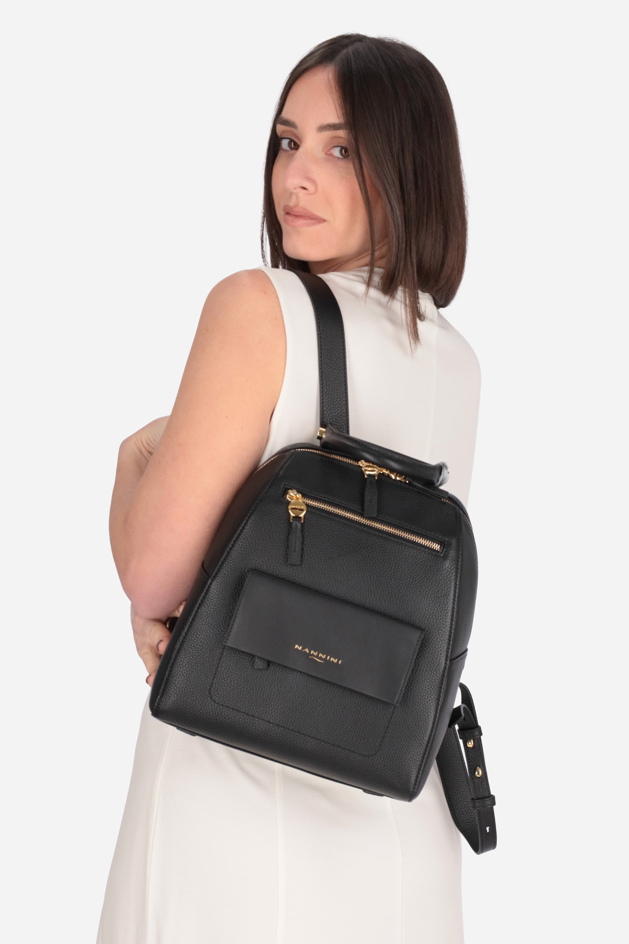 NERO | NANNINI BORSE - D 19048 Zaino