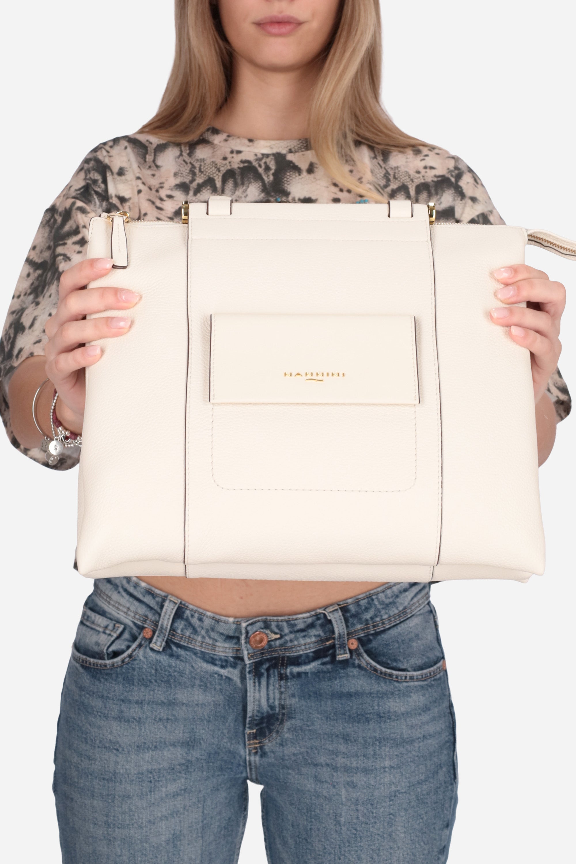 BIANCO | NANNINI BORSE - D 19046 Borsa
