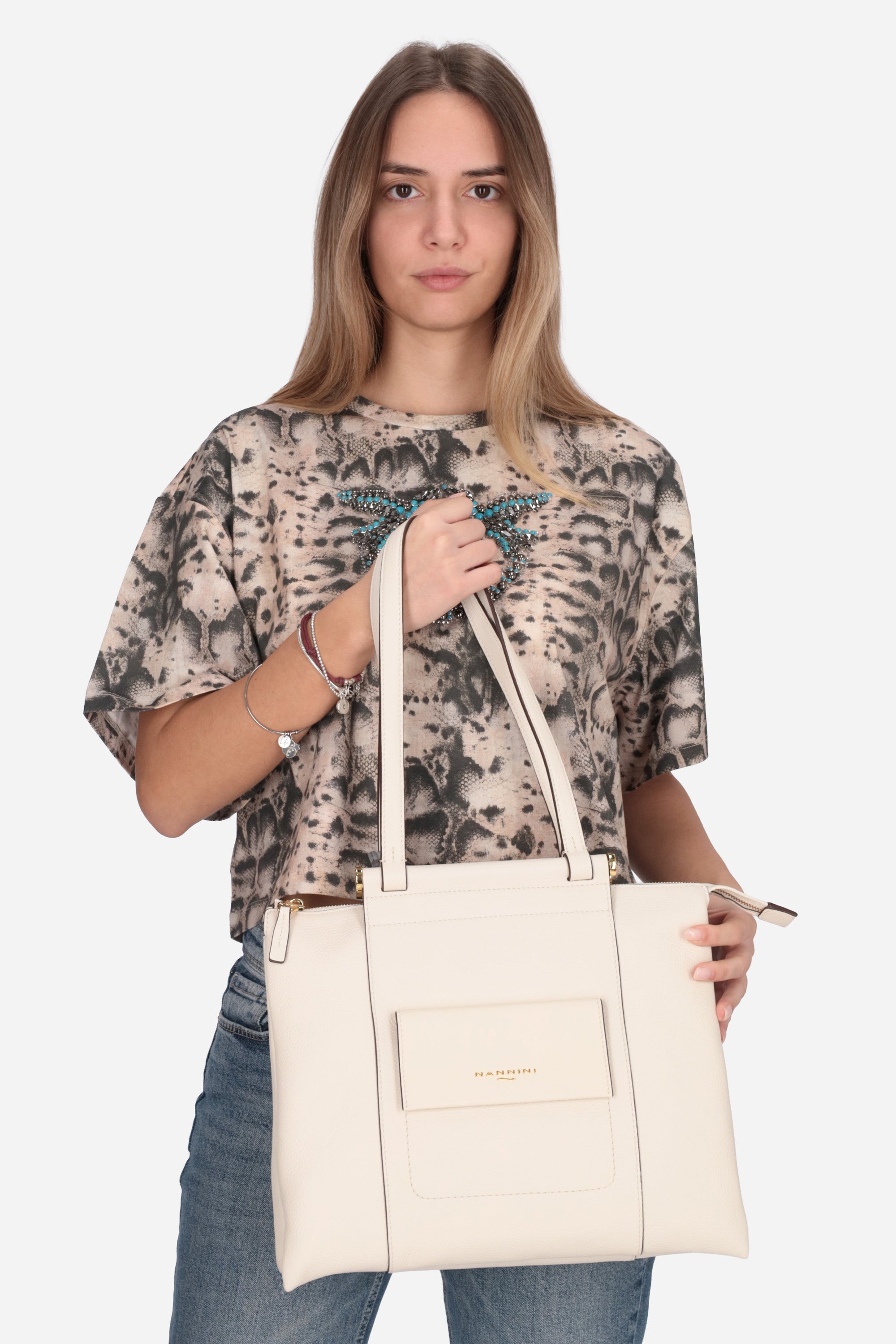 BIANCO | NANNINI BORSE - D 19046 Borsa
