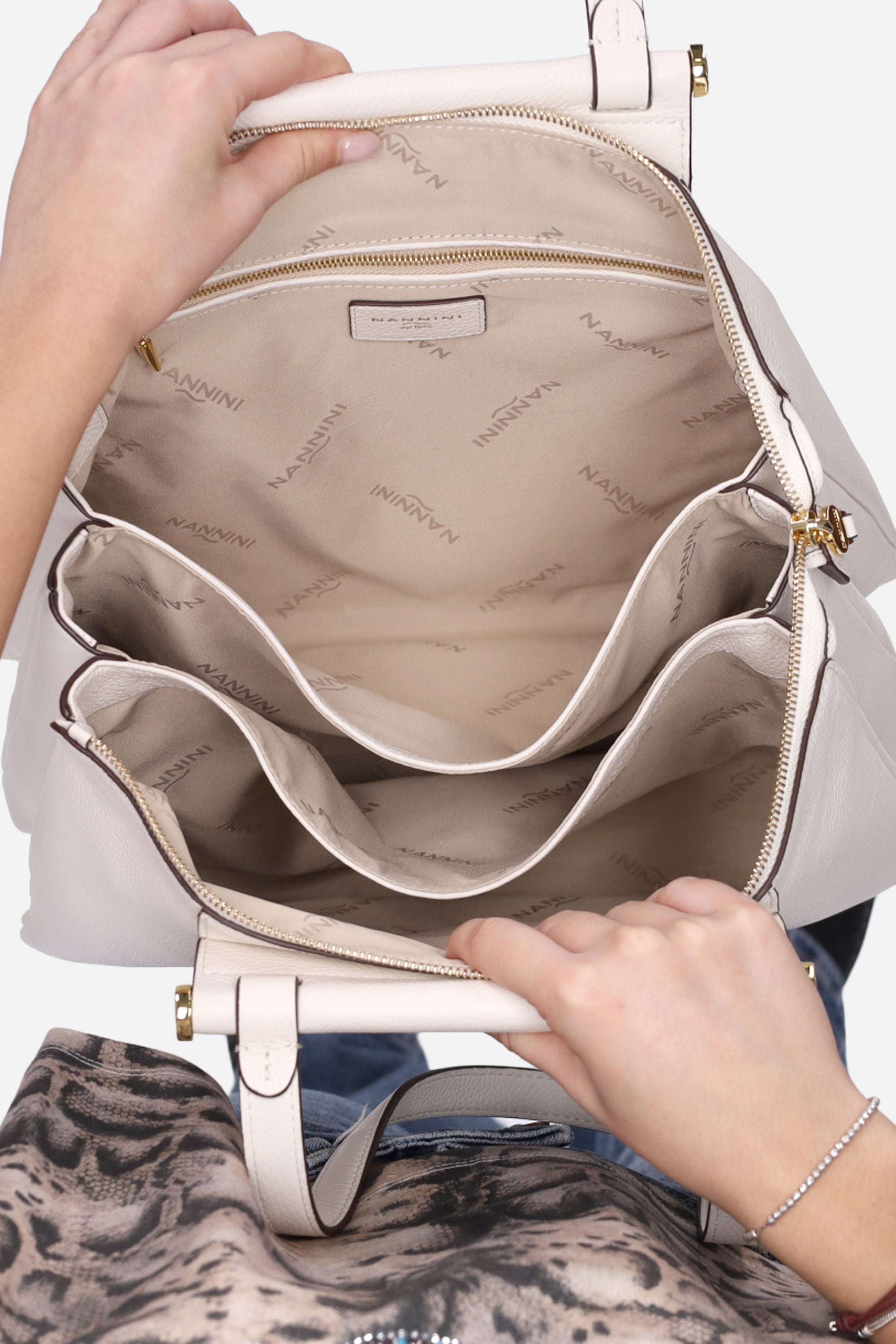 BIANCO | NANNINI BORSE - D 19046 Borsa