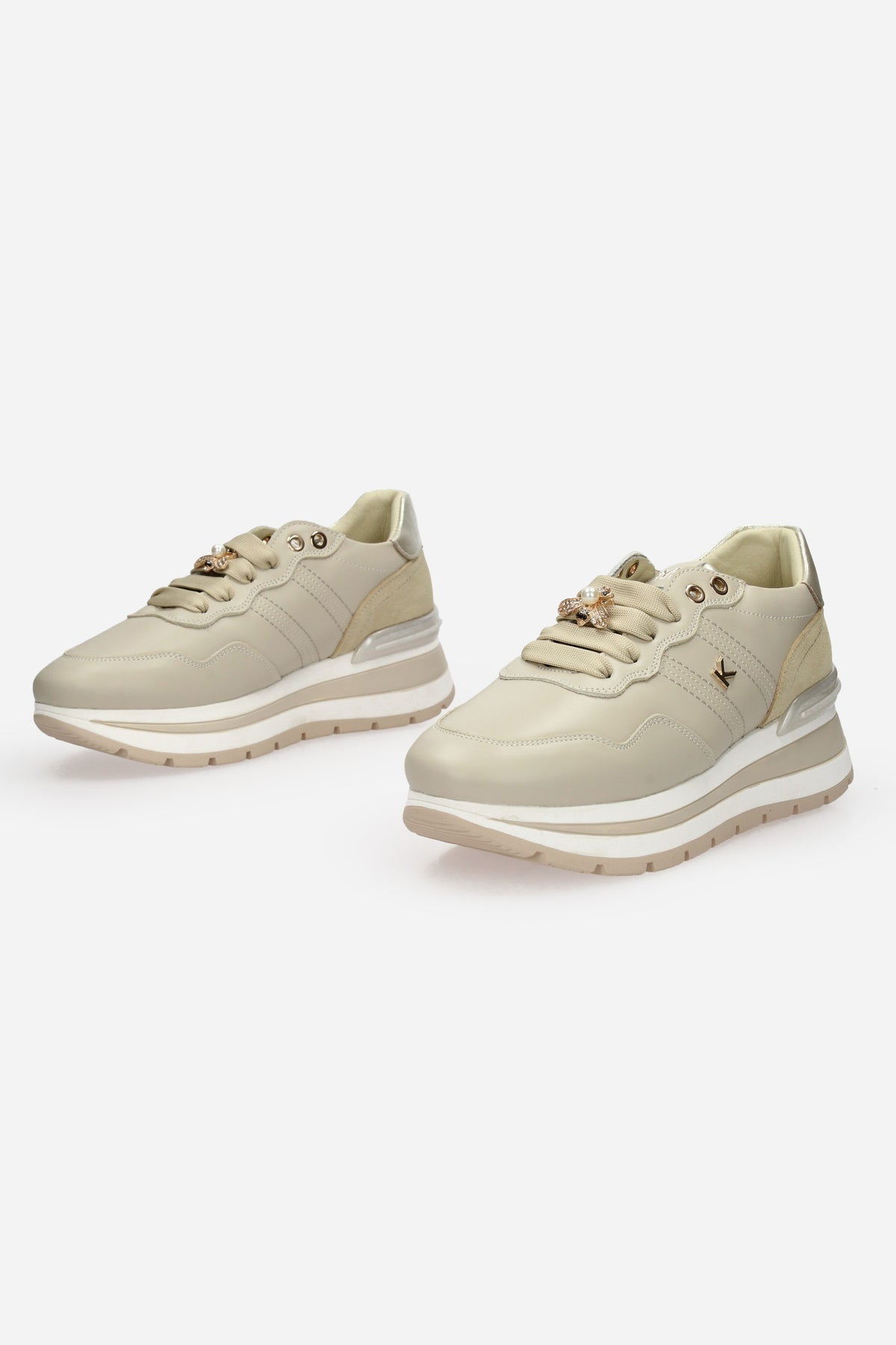BEIGE | KEYS - D K-11880 Sneakers