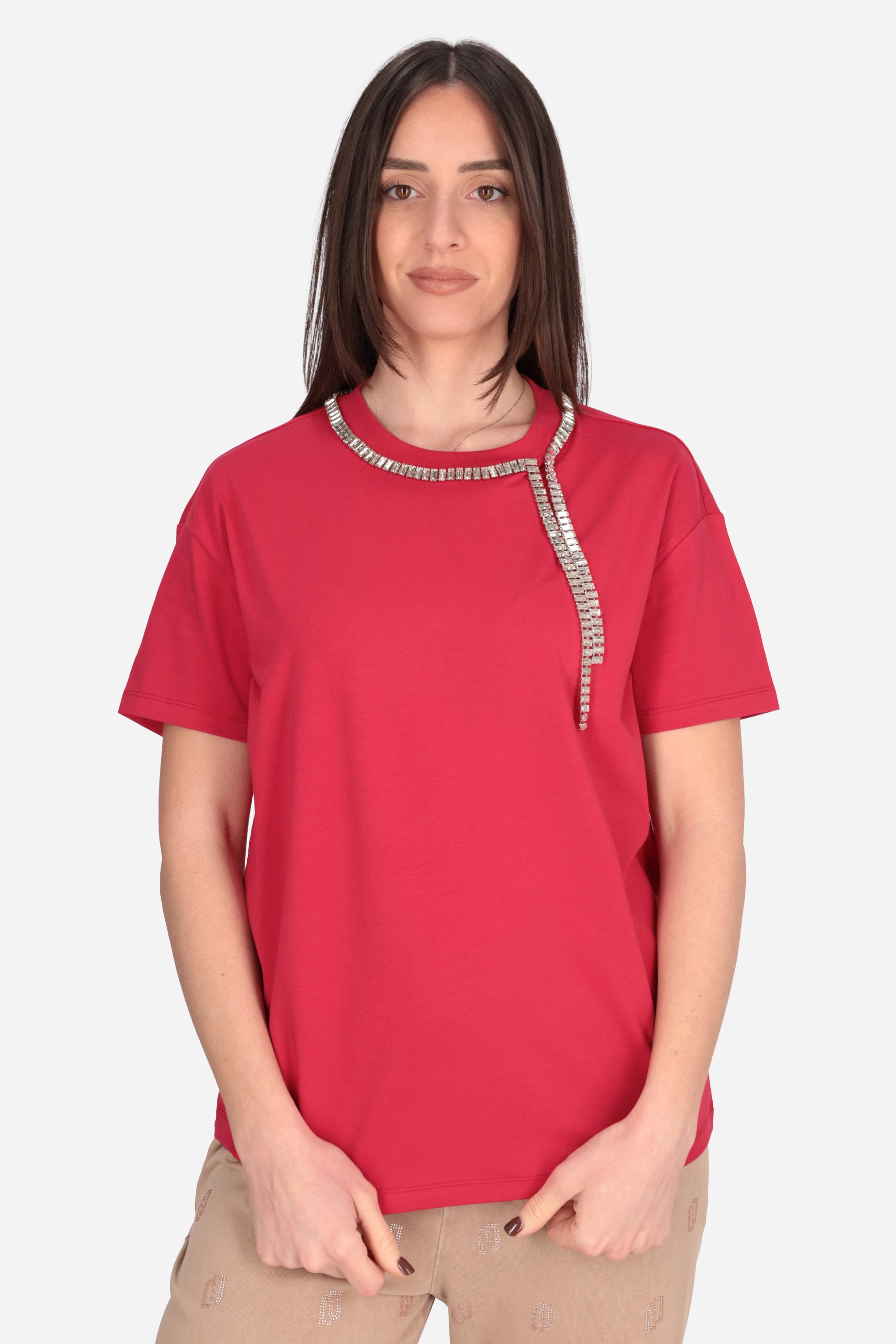ROSSO | LIU JO - D CA6167JS088 T-shirt